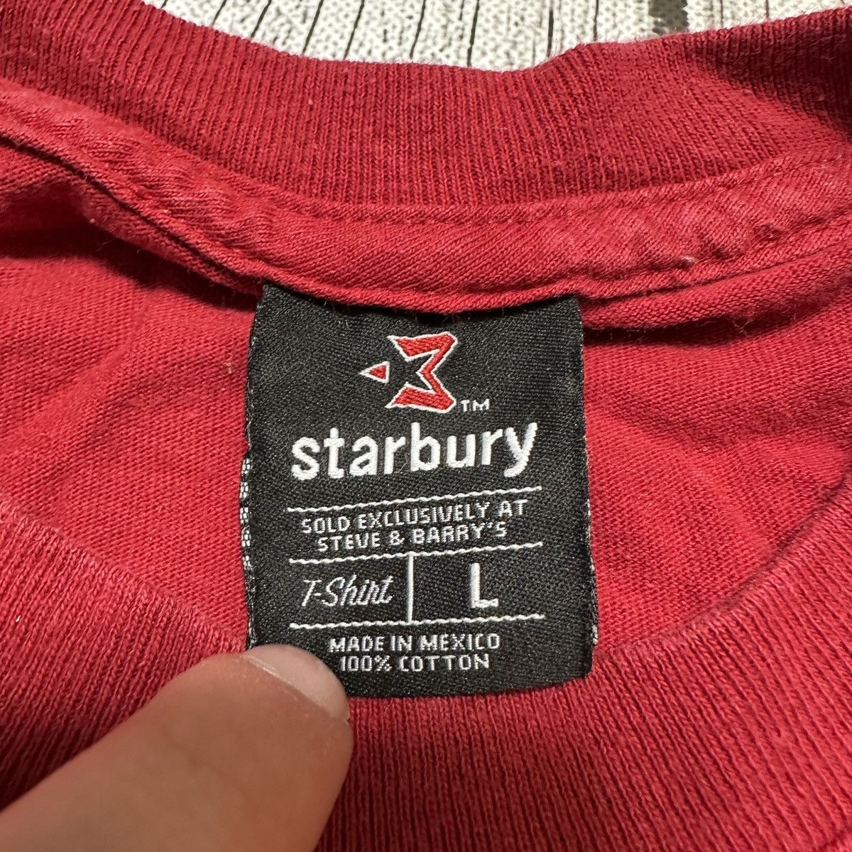 Steve And Barrys Starbury tee Size US L / EU 52-54 / 3 - 4 Thumbnail