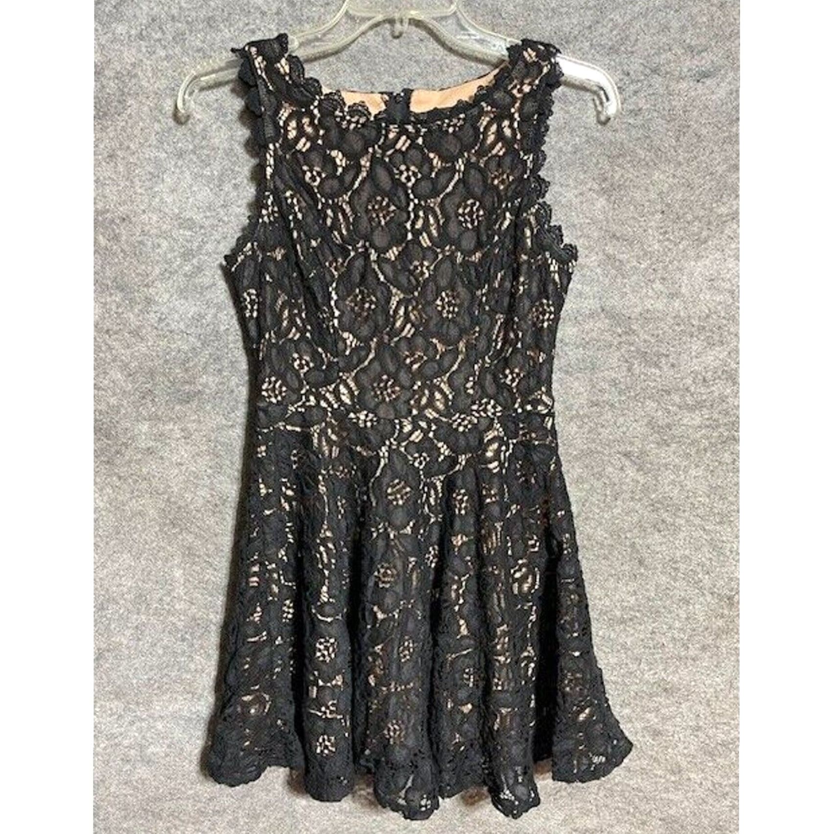 Vintage City Studio Skater Dress 5 Retro 50s Evening Wear 90s Grunge Alt Dark Romantic Size S / US 4 / IT 40 - 2 Thumbnail