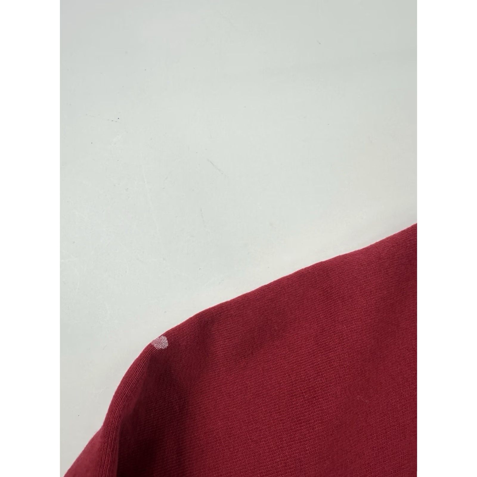 Russell Athletic VINTAGE Russell Athletic Sweatshirt Mens Large Red Crew Neck USA 70s Cotton Pullover Mens Size US L / EU 52-54 / 3 - 7 Thumbnail