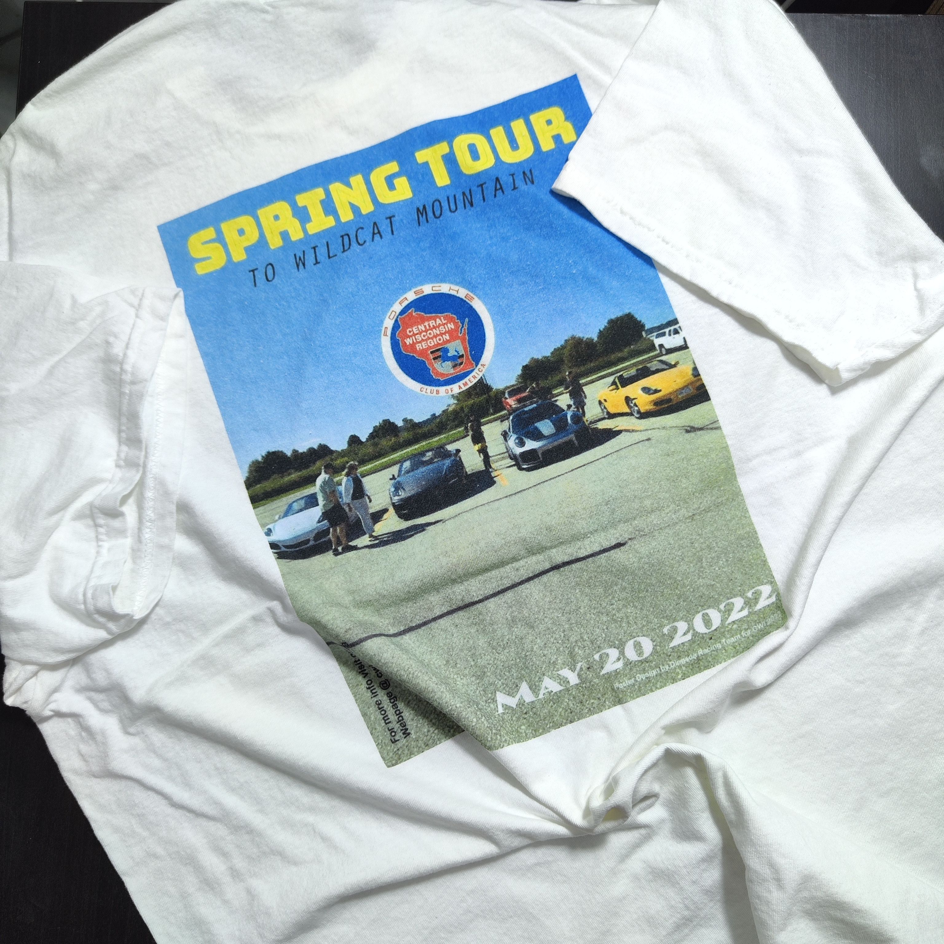 Porsche Design Porsche T shirt 911 White XL Size US XL / EU 56 / 4 - 2 Thumbnail