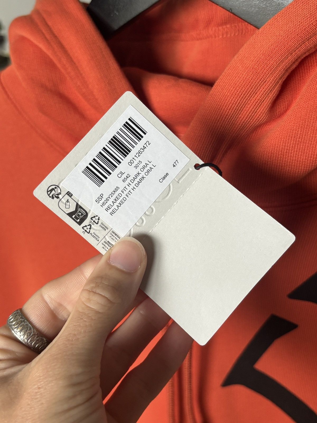 Loewe LOEWE | BIG WRITTEN LOGO HOODIE Size US L / EU 52-54 / 3 - 6 Thumbnail