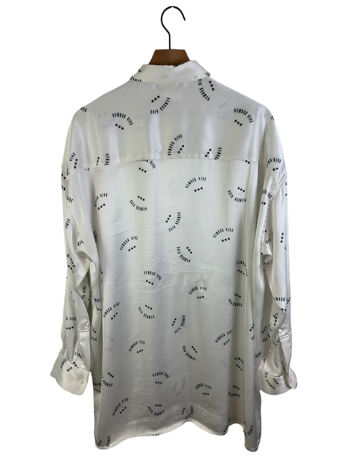 Number (N)ine Number Nine Multi Logo Polyester Shirts | Grailed