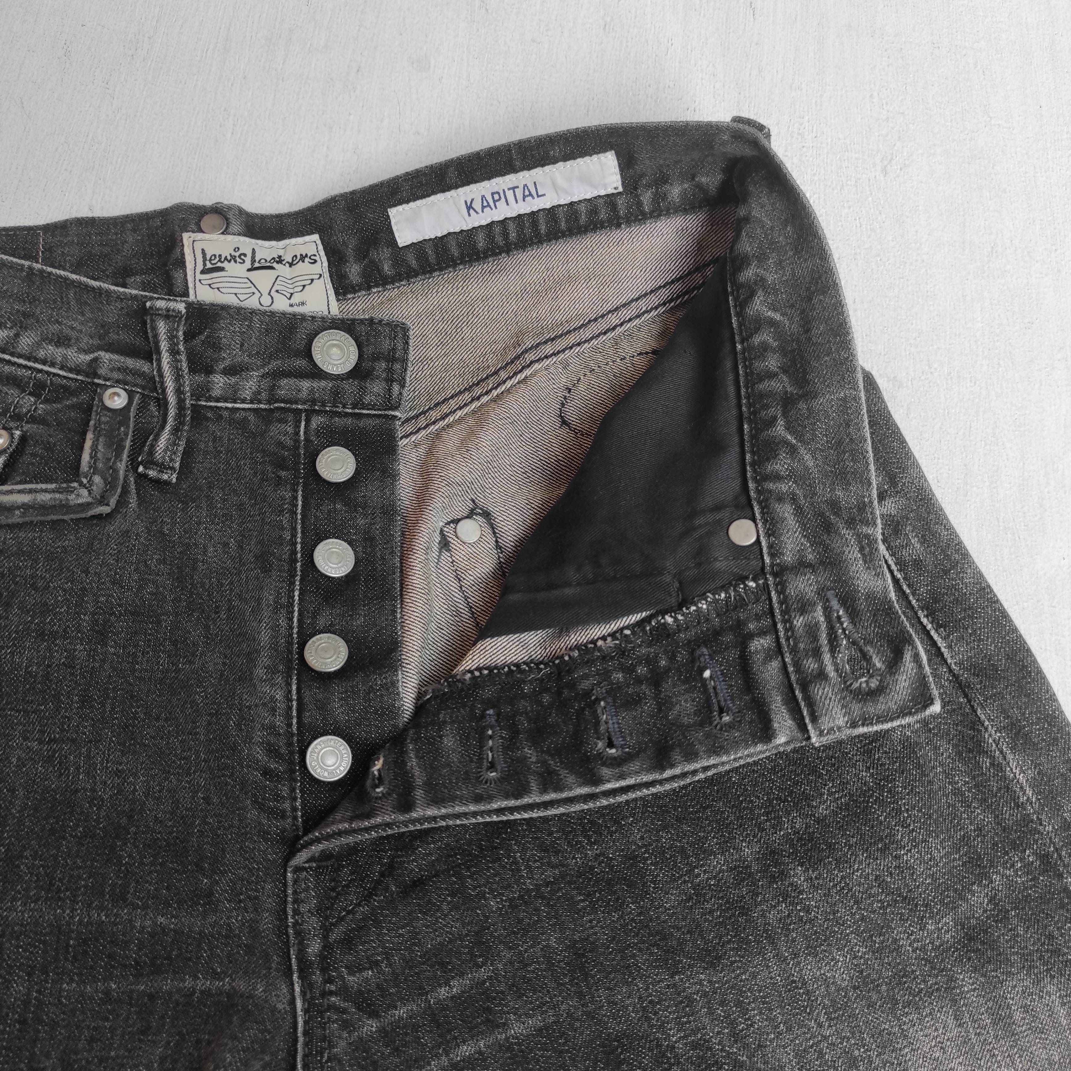 Kapital Kapital x Lewis Leathers Redline Selvedge Denim Jeans Size US 30 / EU 46 - 12 Thumbnail