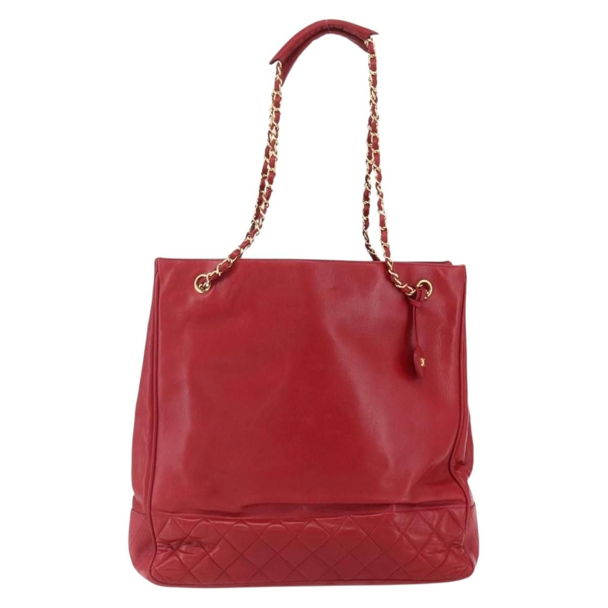 Chanel Chanel Vintage Shopping Tote Lambskin Size ONE SIZE - 1 Thumbnail