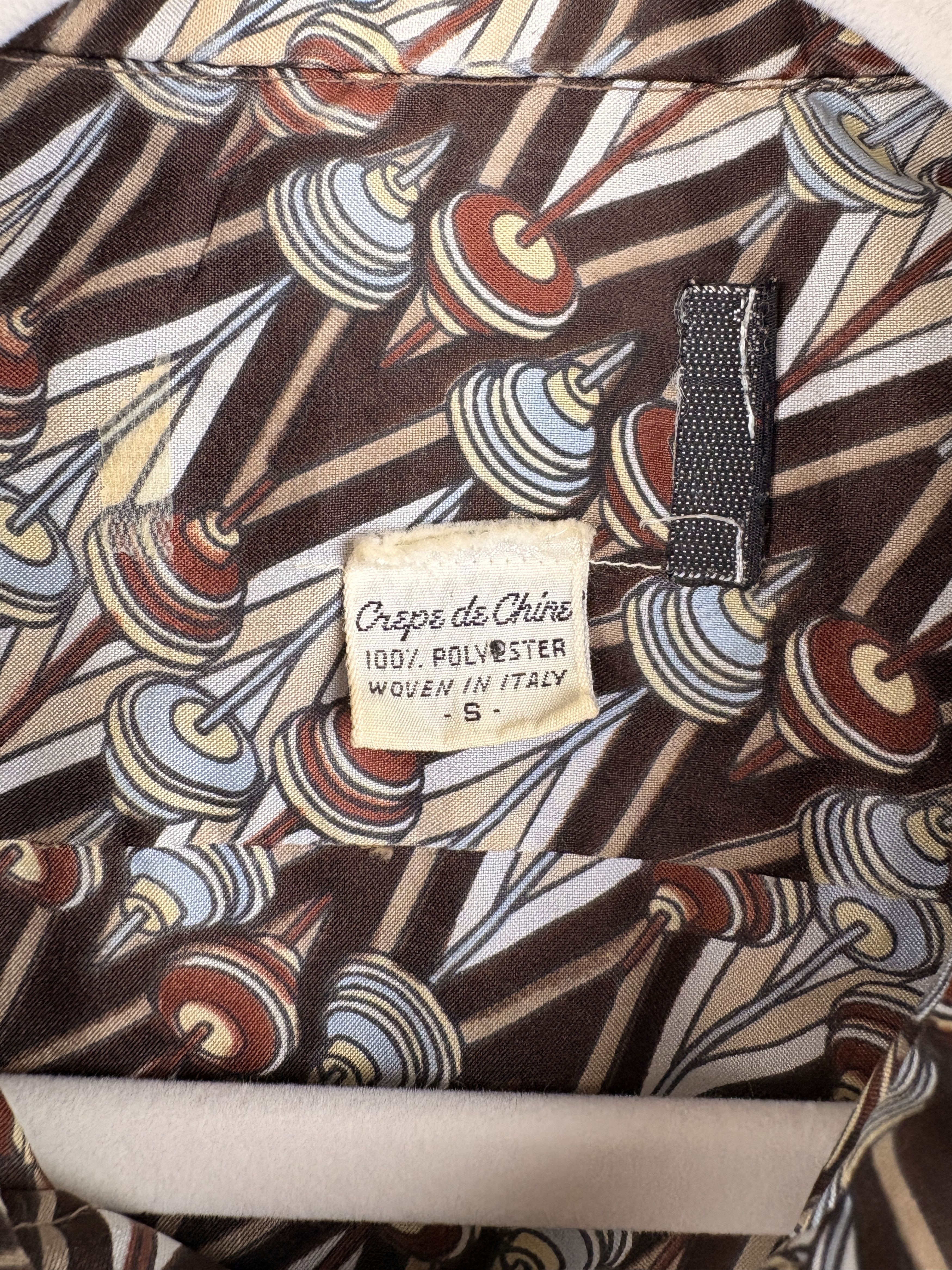 Other Vintage 70s Italian polyester shirt Size US S / EU 44-46 / 1 - 3 Thumbnail