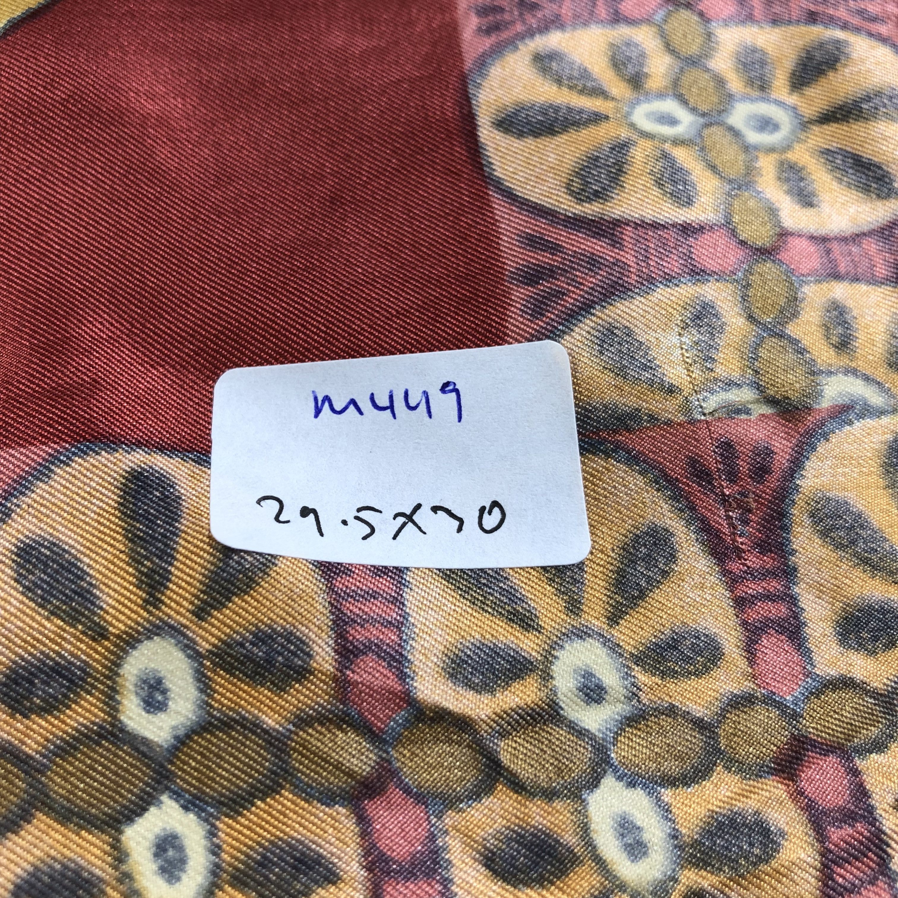 Vintage Greek Soldiers Hand Rolled Silk Scarf M449 Size ONE SIZE - 7 Thumbnail