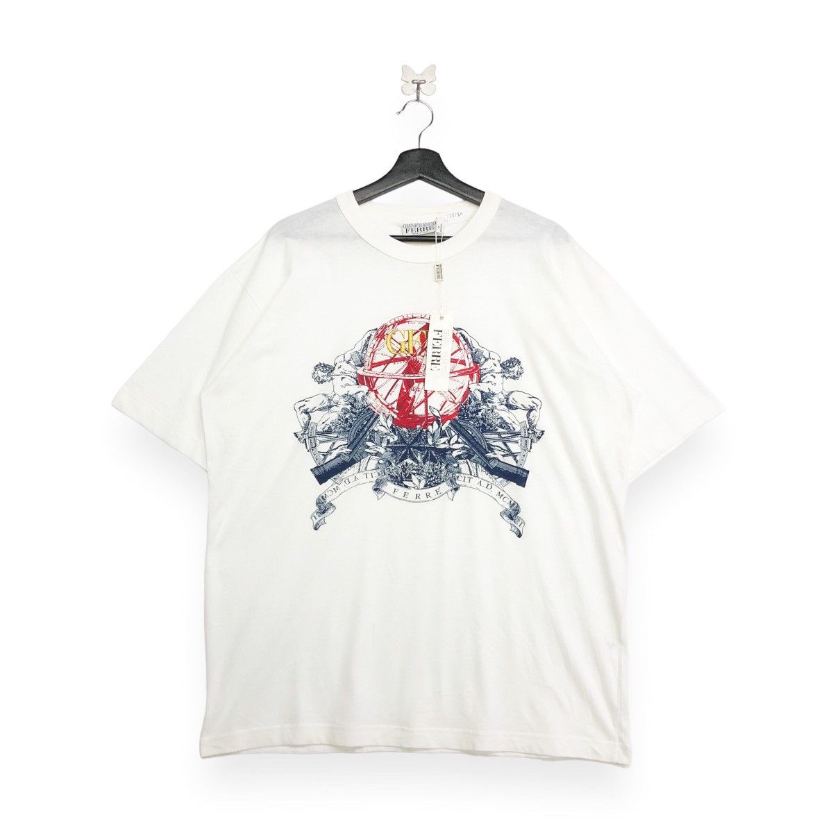 image of Gianfranco Ferre T-Shirt in White, Men's (Size XL)