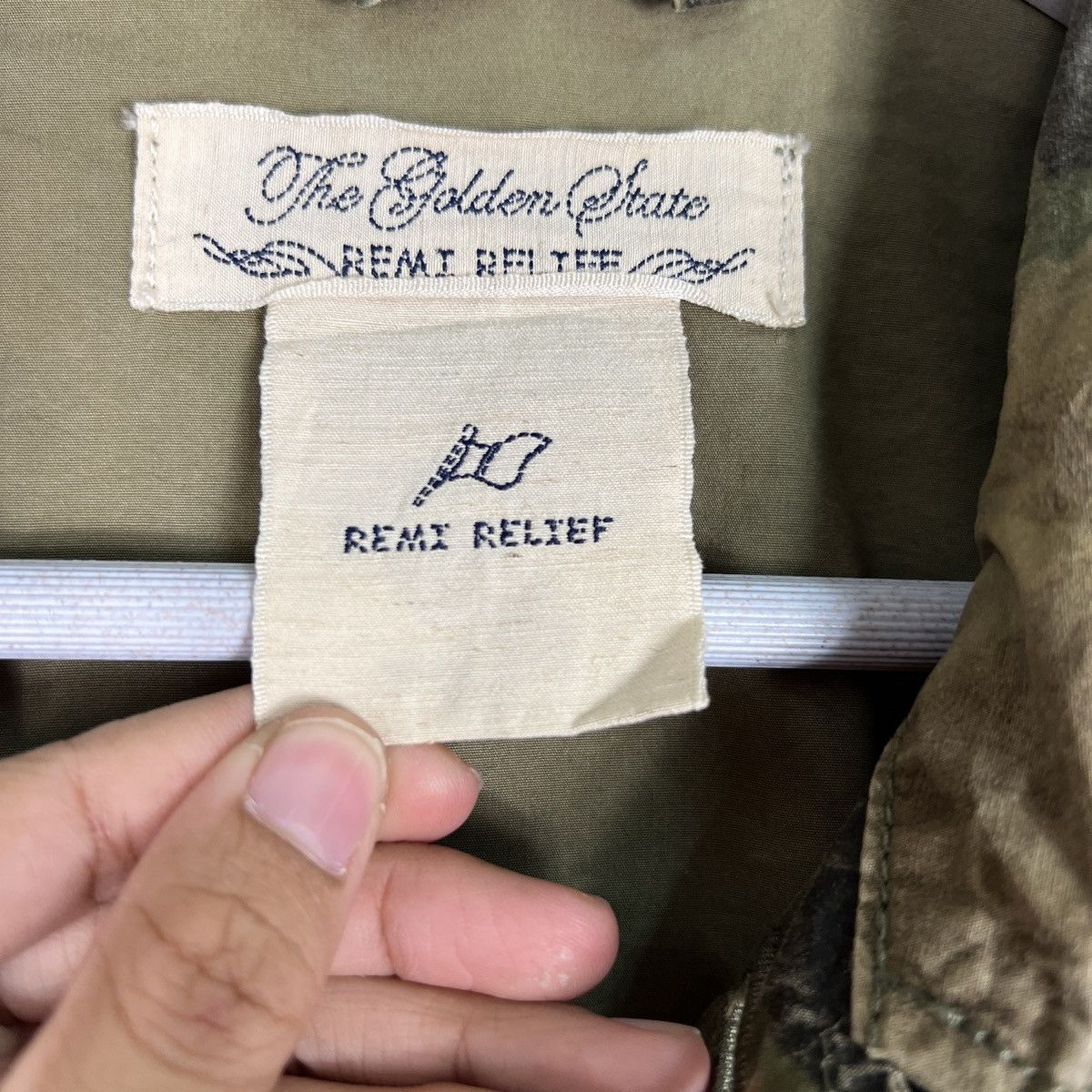 Remi Relief 🔥 REMI RELIEF FATIQUE JUNGLE MILITARY JACKET MADE IN JAPAN Size US M / EU 48-50 / 2 - 16 Thumbnail