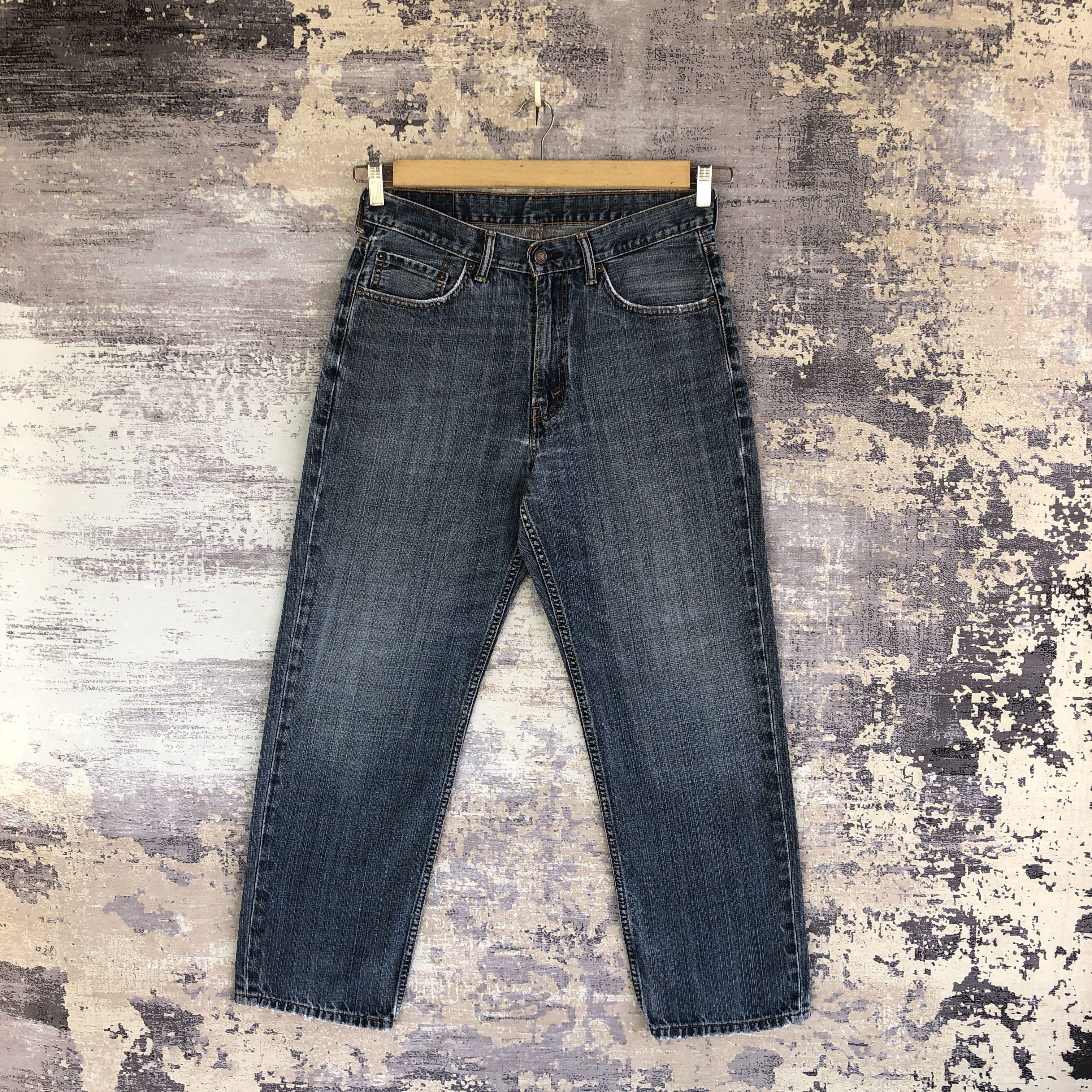 Levi's × Vintage Vintage Levis 550 Faded Baggy Jeans Levi's Light Wash Denim Size US 32 / EU 48 - 1 Thumbnail
