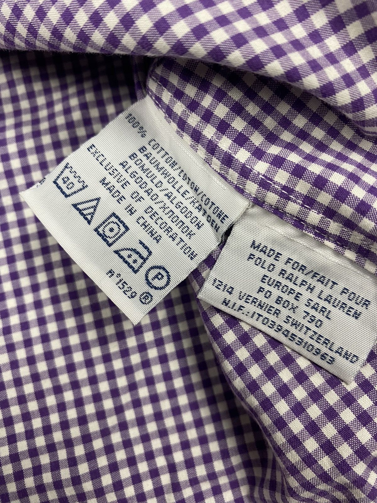 Designer × Polo Ralph Lauren × Vintage Vintage Polo Ralph Lauren Basic Checkered Button Up Shirt Size US M / EU 48-50 / 2 - 9 Thumbnail