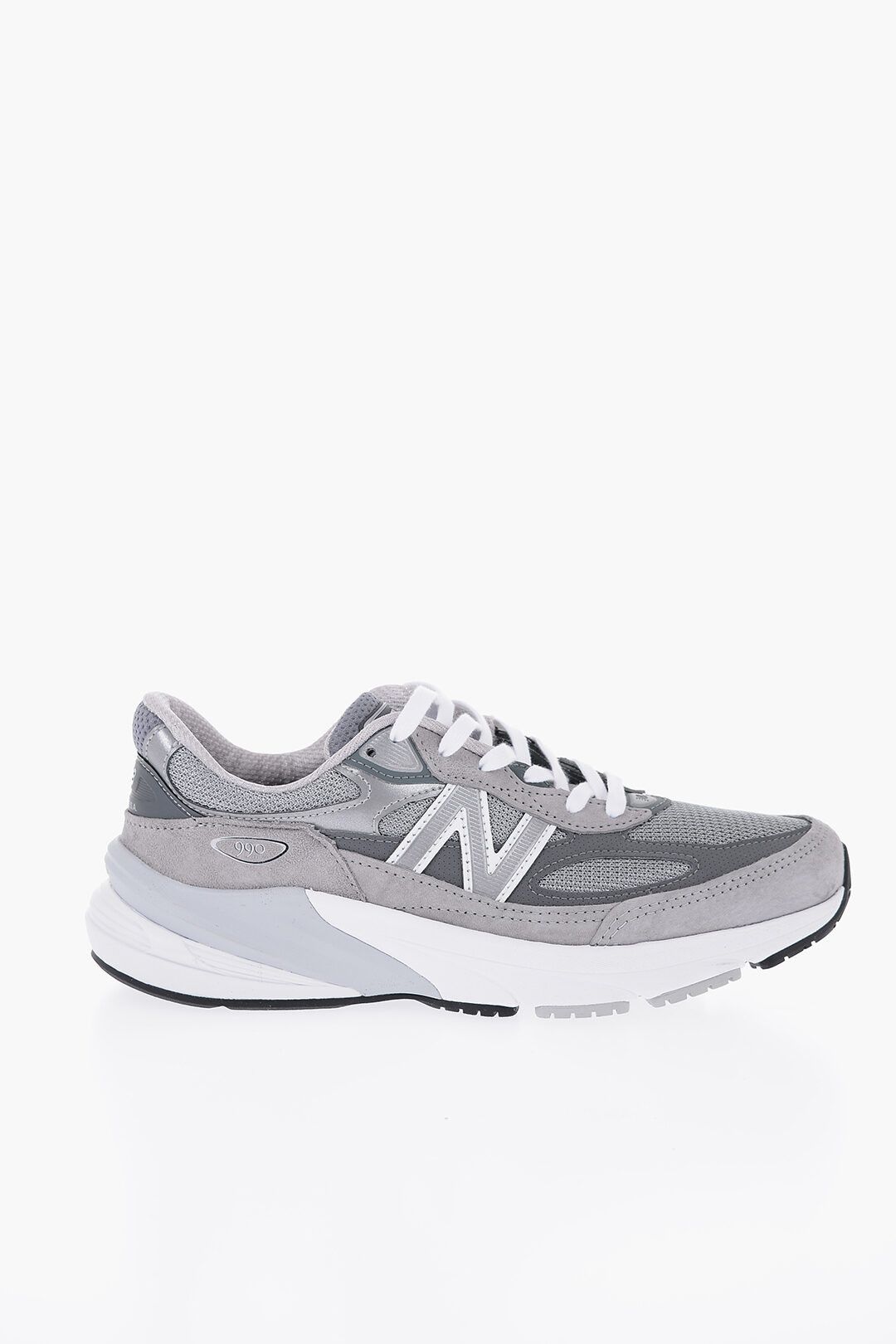 image of New Balance Og1Mm0424 Leather & Fabric Running Sneakers In Grey, Men's (Size 13)