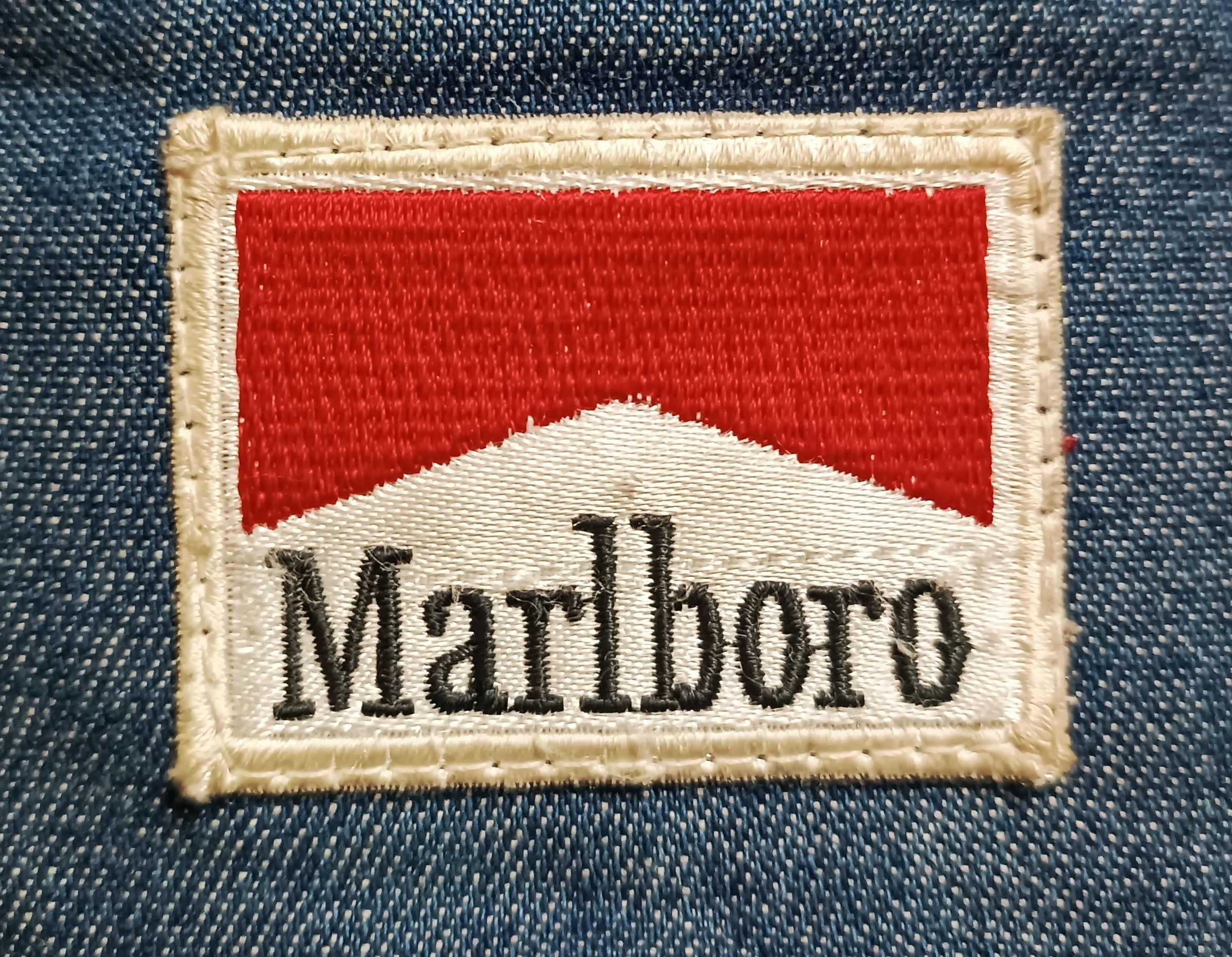 Marlboro Classics × Vintage MARLBORO VINTAGE 90'S THREE STAR DENIM WAISTBAG POUCHBAG Size ONE SIZE - 2 Thumbnail