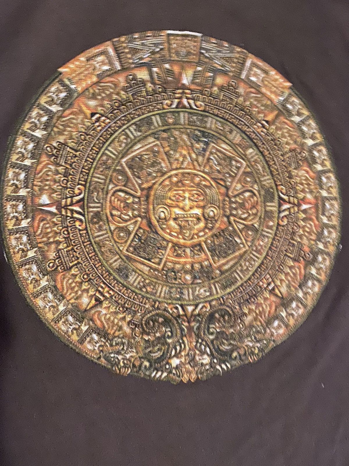 Vintage Vintage brown Aztec boxy t shirt Size US M / EU 48-50 / 2 - 2 Thumbnail