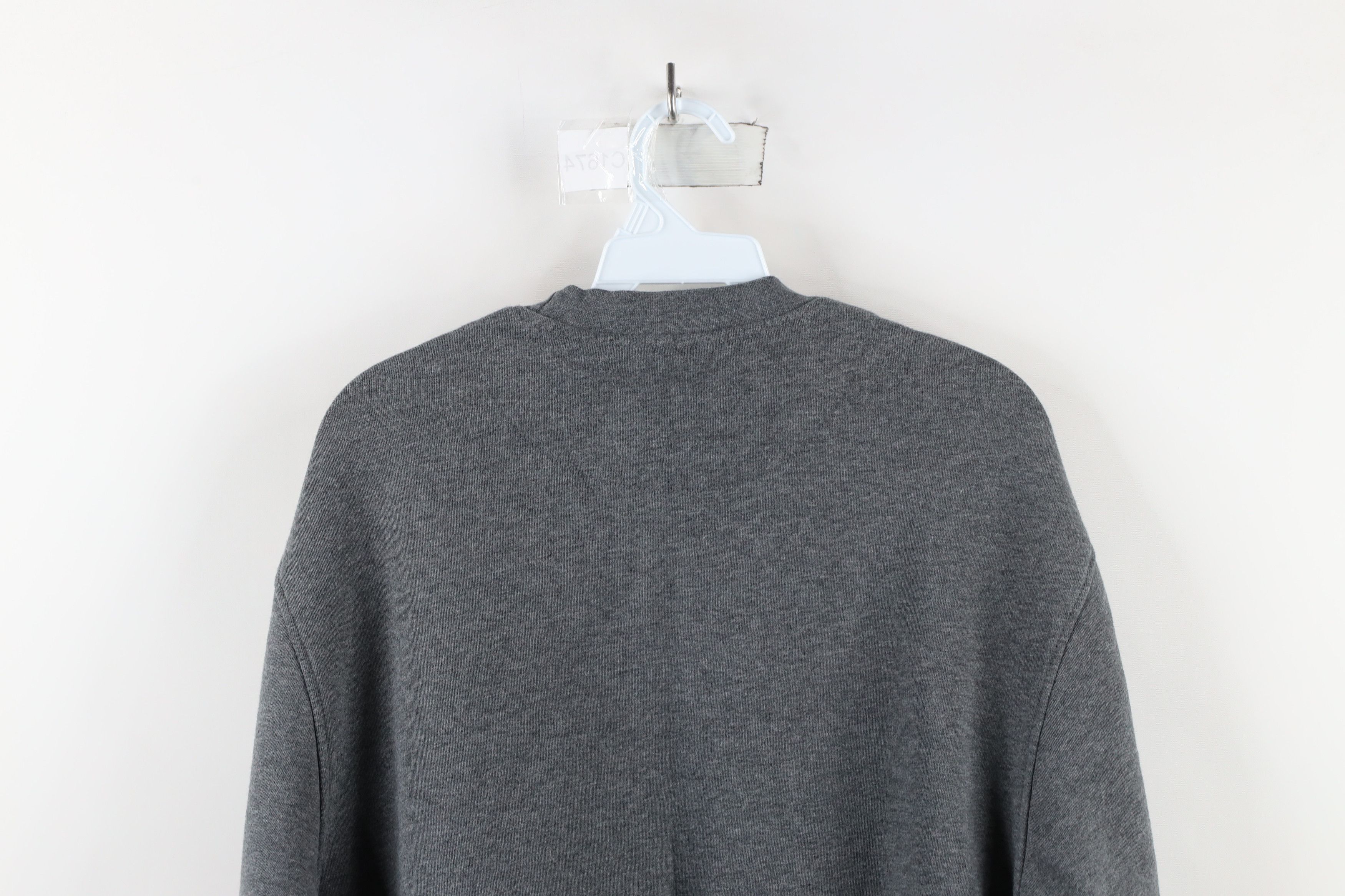 Nike × Vintage Vintage Nike Scott Mini Swoosh Crewneck Sweatshirt Gray Size US M / EU 48-50 / 2 - 8 Thumbnail