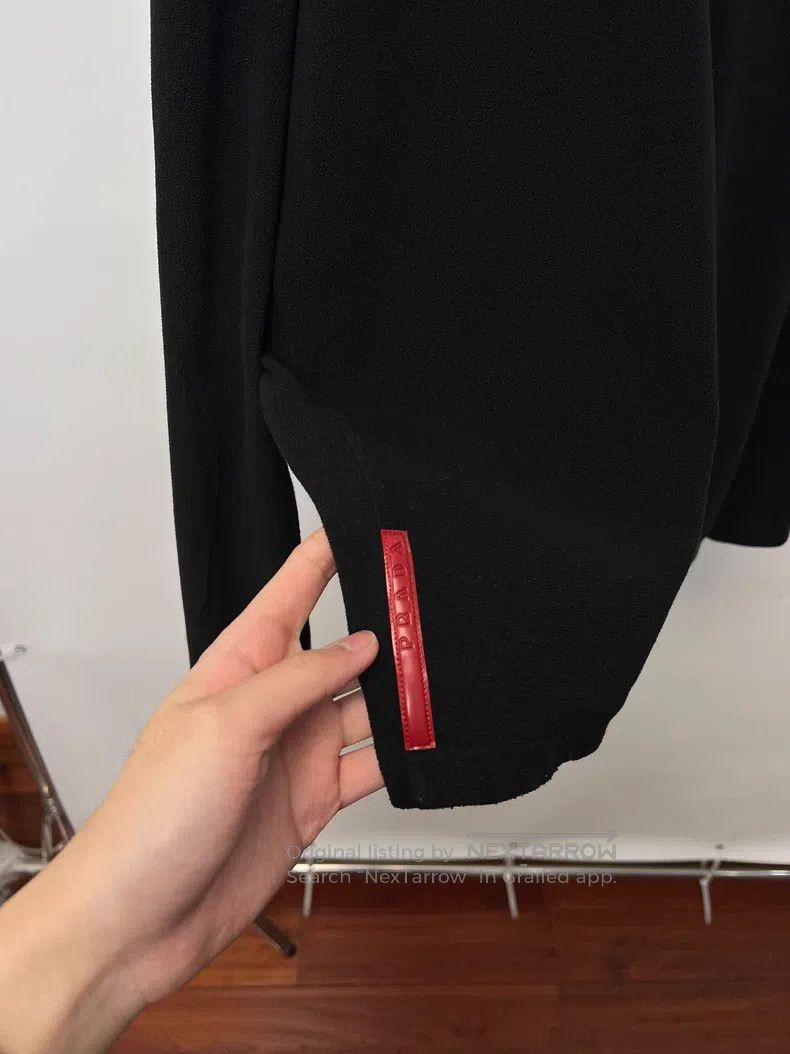 Prada Prada Red Label Fleece Half-zip Jacket Size US XL / EU 56 / 4 - 4 Thumbnail