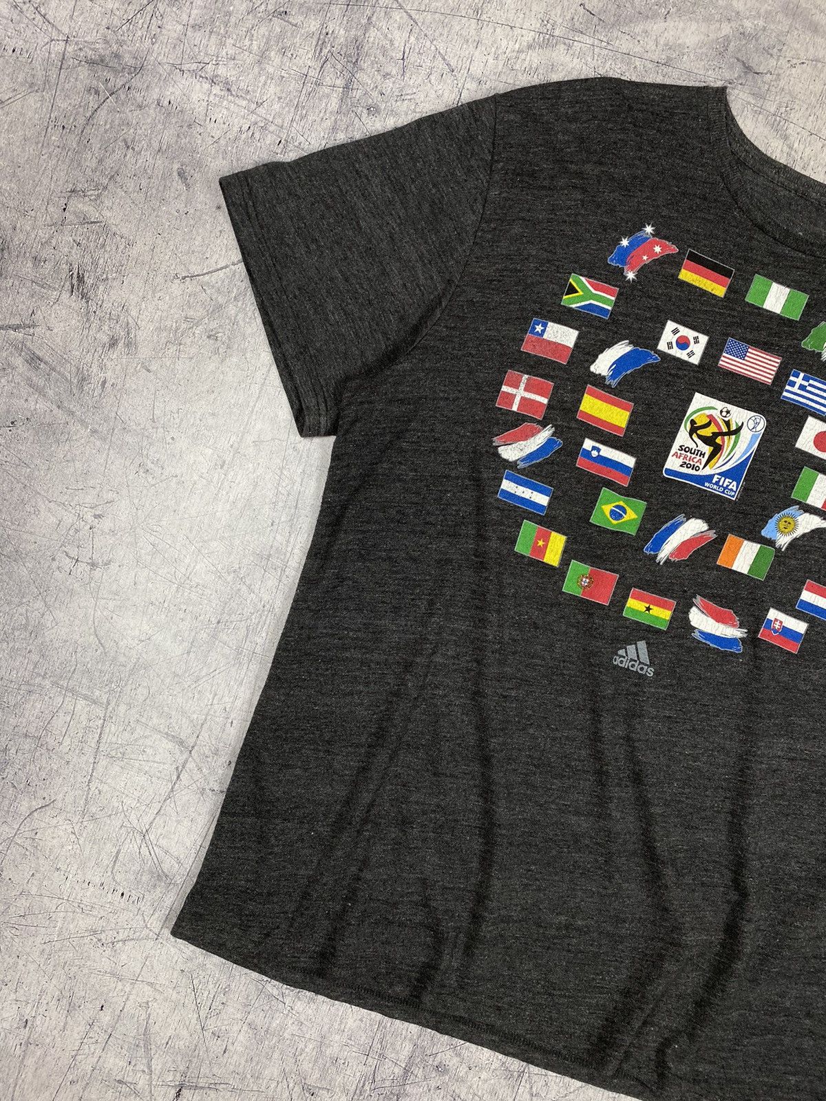Adidas × Vintage Vintage 00s Adidas South Africa 2010 FIFA World Cup tee Size US XL / EU 56 / 4 - 4 Thumbnail
