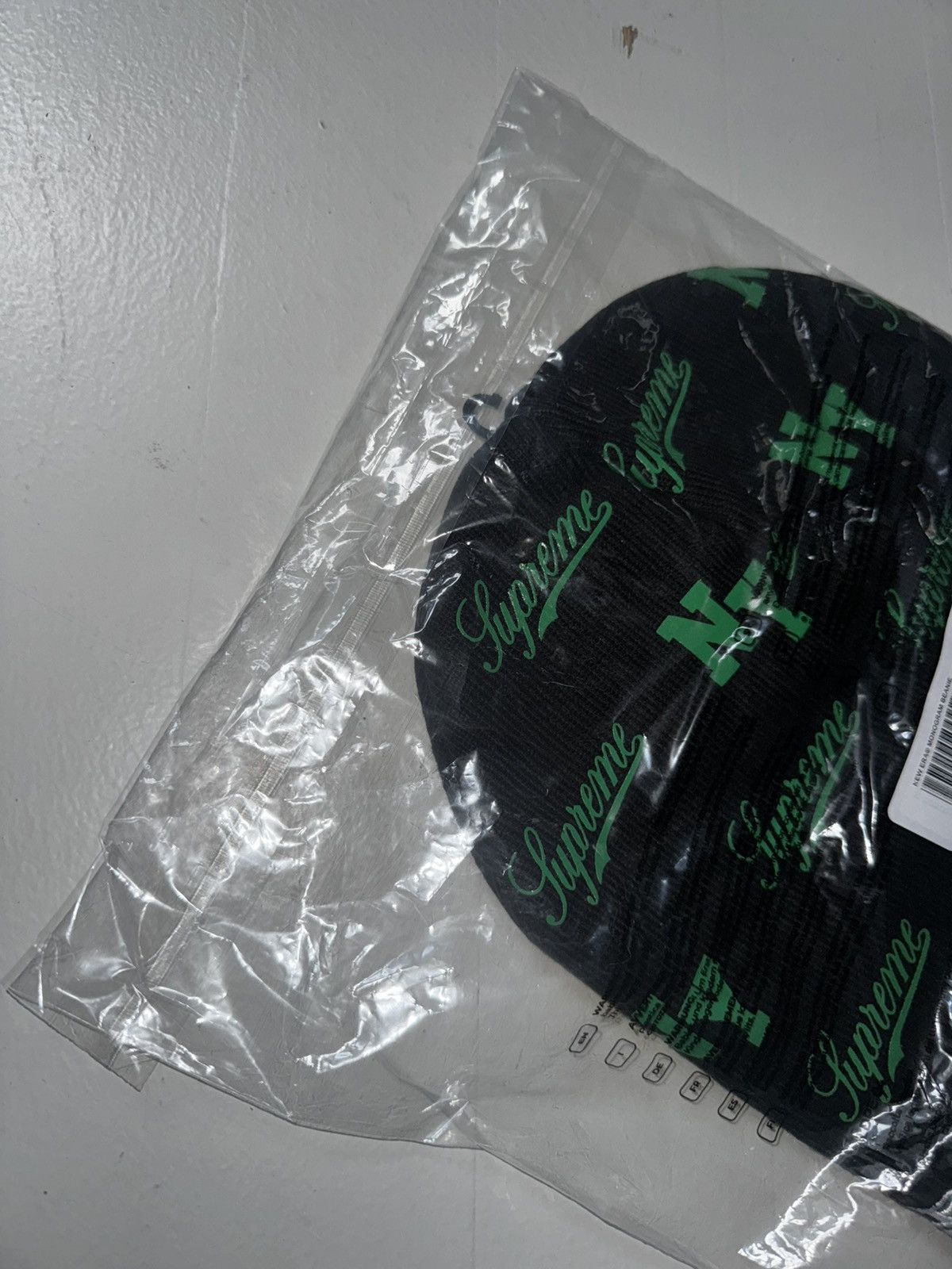 Supreme Supreme x New Era® Monogram Beanie Size ONE SIZE - 7 Thumbnail