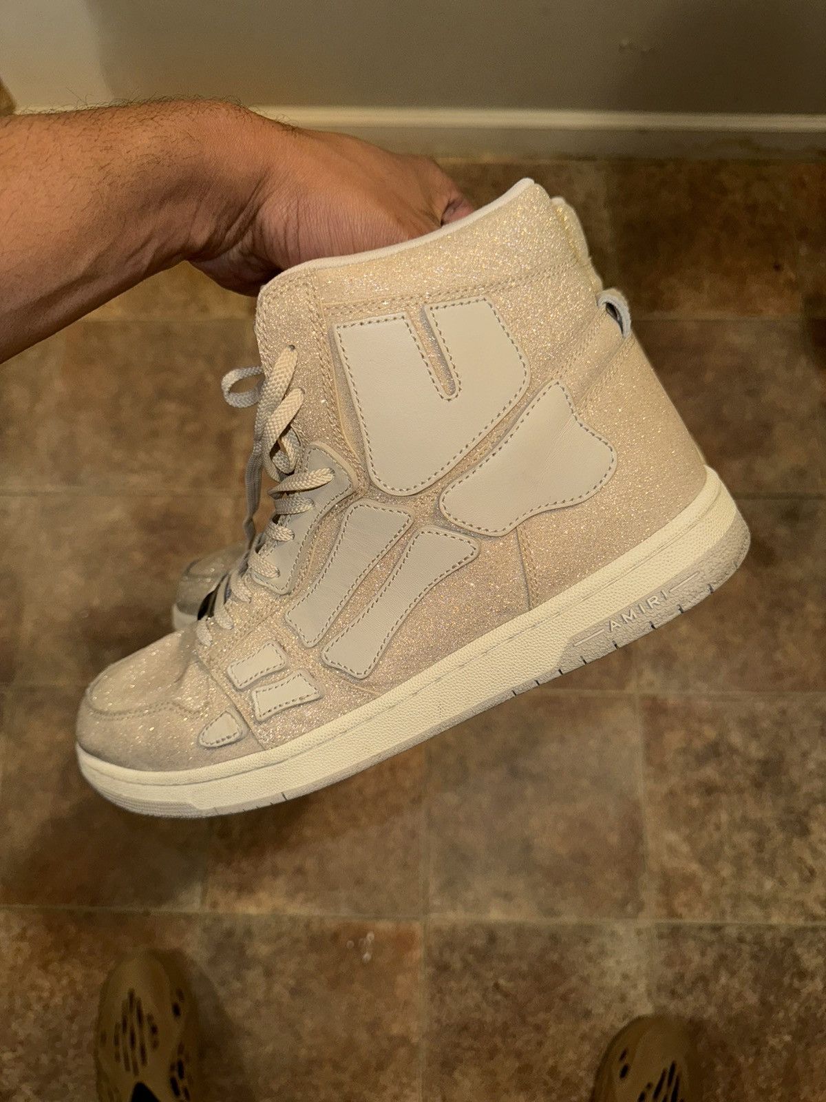 Amiri Amiri Skeleton High-Top Size US 14 / EU 47 - 3 Thumbnail