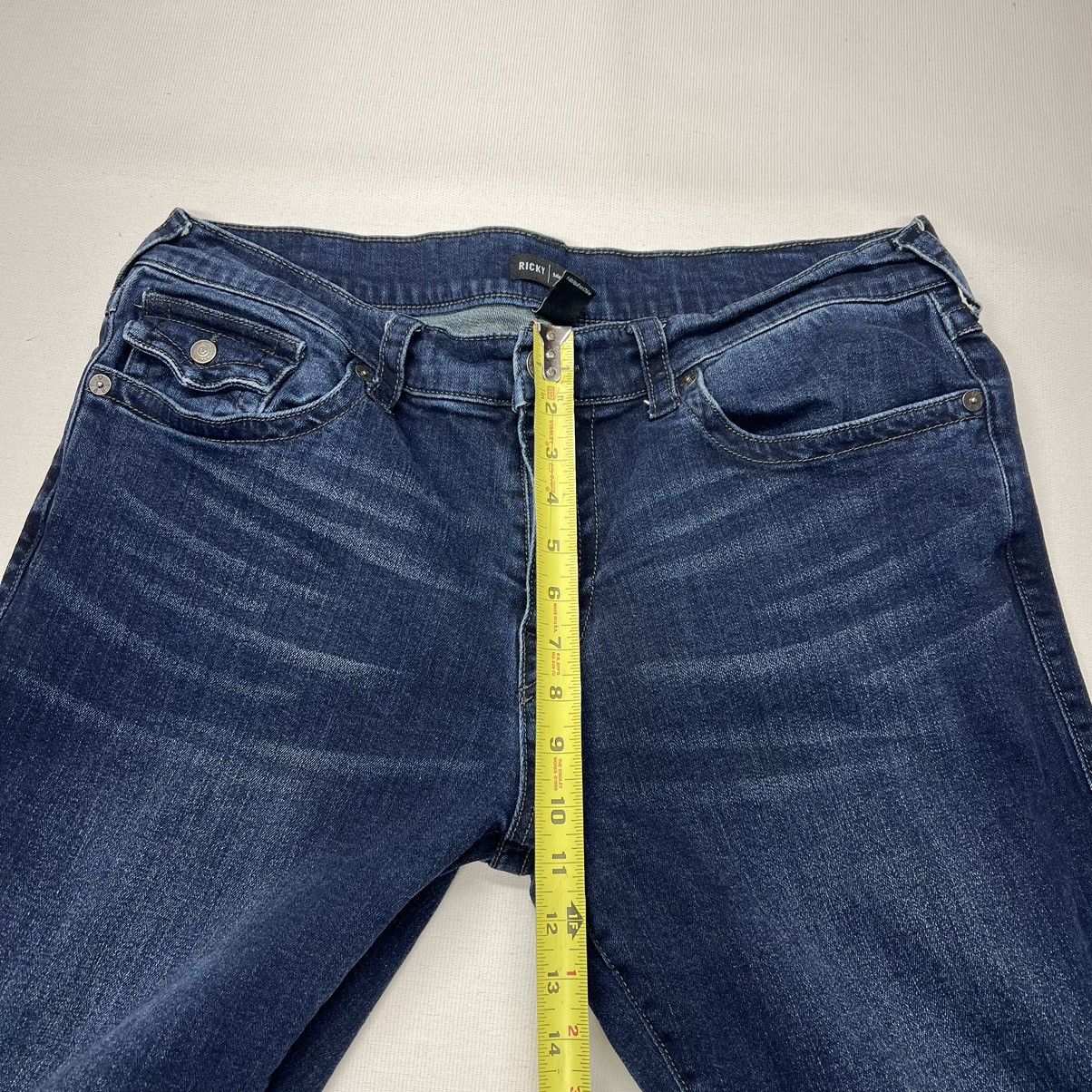 True Religion True Religion Jeans Blue Ricky Relaxed Straight Denim Flap Size US 36 / EU 52 - 20 Thumbnail