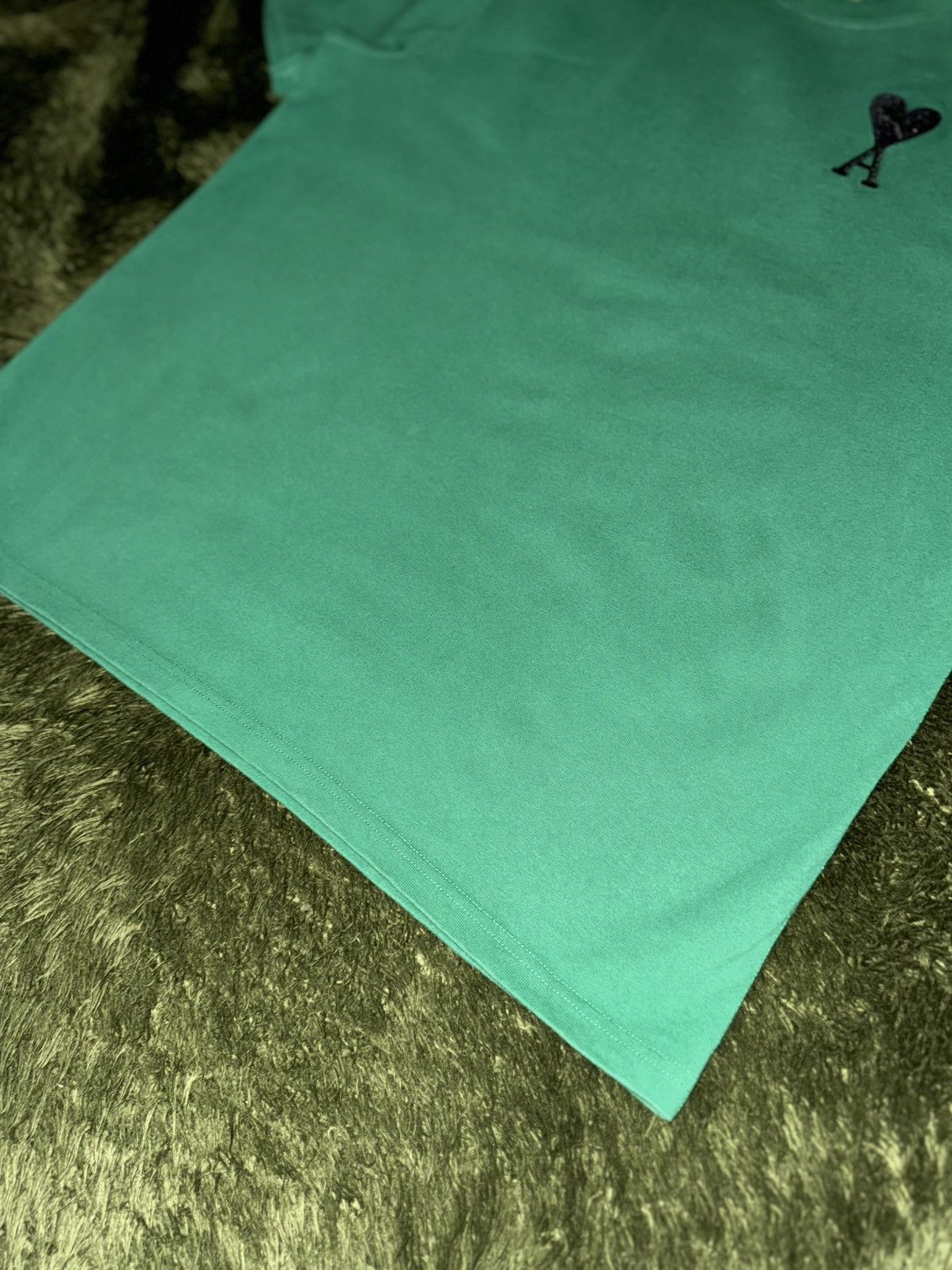 AMI × Puma [L] Puma x AMI Embroidered Logo T-Shirt Verdant Green Size US L / EU 52-54 / 3 - 5 Thumbnail