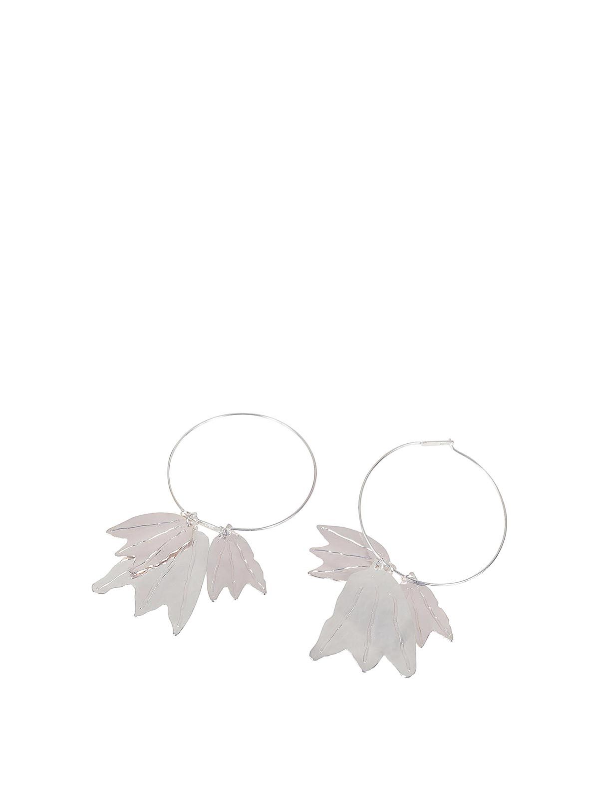 Jil Sander o1mt1gz0725 Size: OS / Culture Earings in Silver Size ONE SIZE - 1 Thumbnail