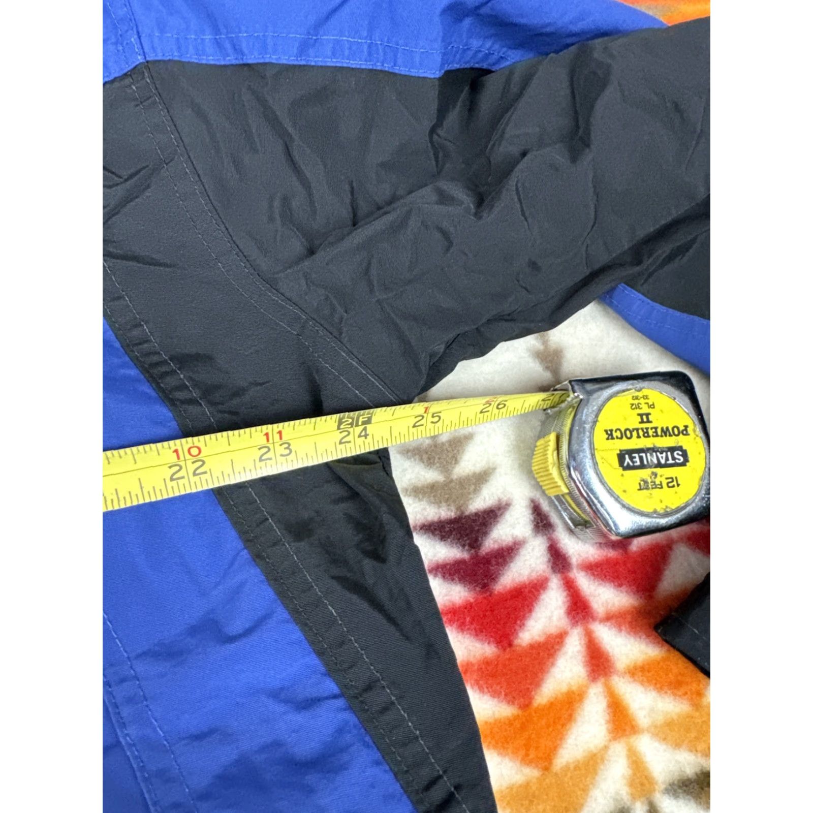 Vintage Joe Outdoors Coat Mens XL Black & Blue Sierratek Parka Rain Jacket Size US XL / EU 56 / 4 - 4 Thumbnail