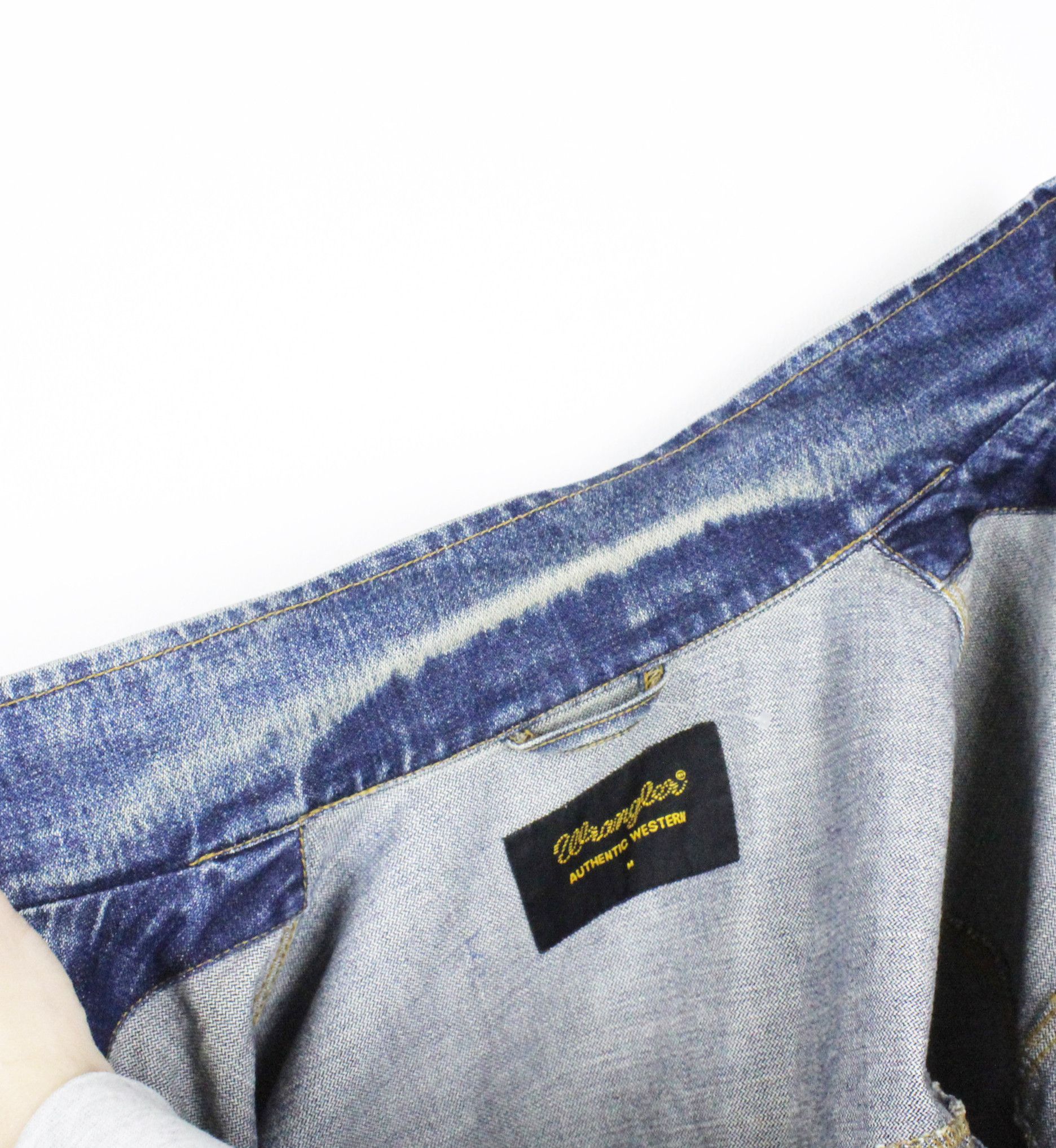 Wrangler Vintage 90s Wrangler Western Trucker Denim Jacket Size US M / EU 48-50 / 2 - 8 Thumbnail