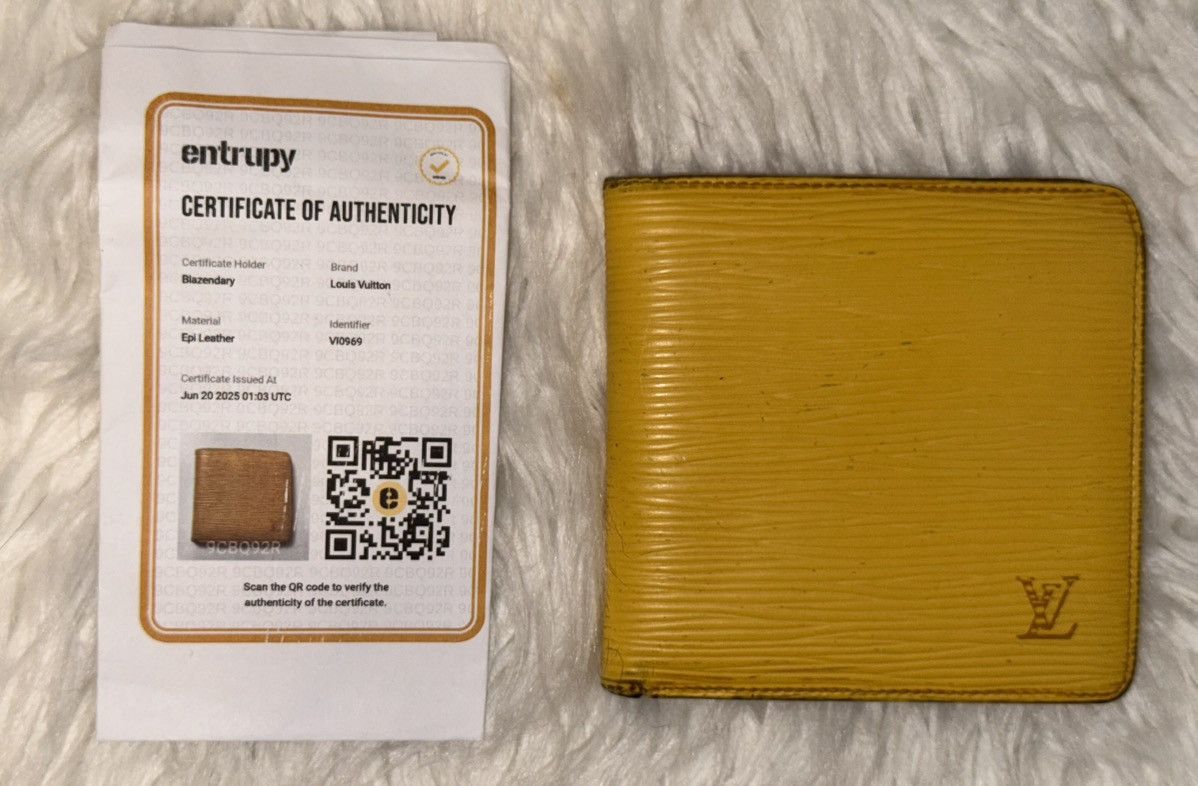 Louis Vuitton Louis Vuitton Yellow Epi Bifold Wallet Size ONE SIZE - 12 Thumbnail