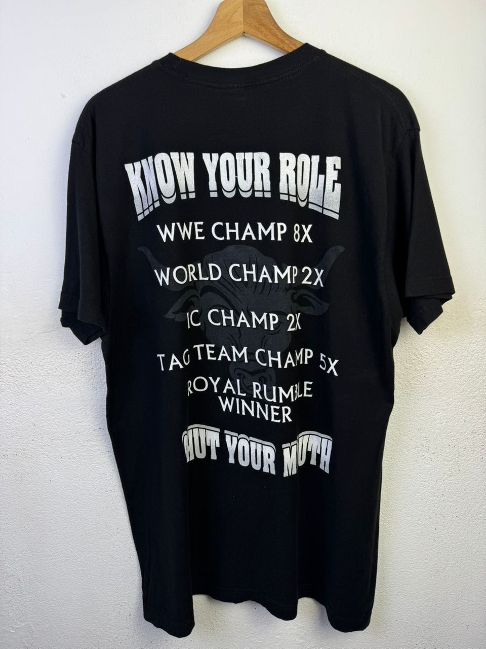 Vintage Vintage THE GREAT ONE THE ROCK tee Size US L / EU 52-54 / 3 - 4 Thumbnail