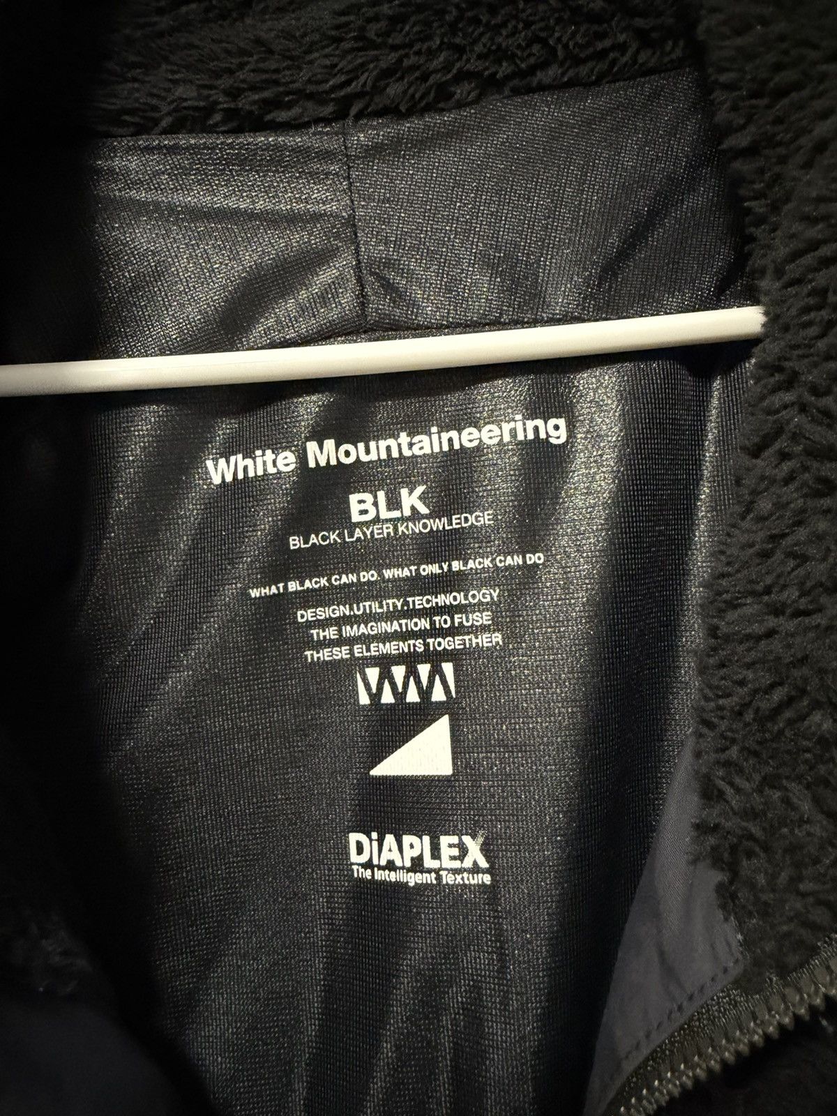 White Mountaineering White Mountaineering BLK Fleece Blouson Size US M / EU 48-50 / 2 - 3 Thumbnail