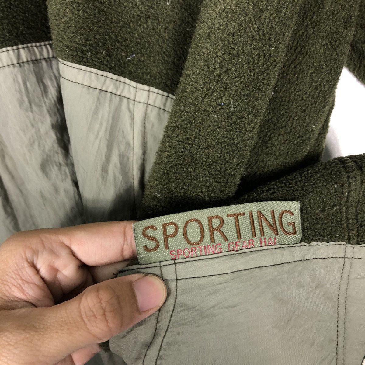 Hai Sporting Gear Vtg Hoodie Pull Over Issey Miyake Hai Sporting Gear BigLogo Size US M / EU 48-50 / 2 - 14 Thumbnail