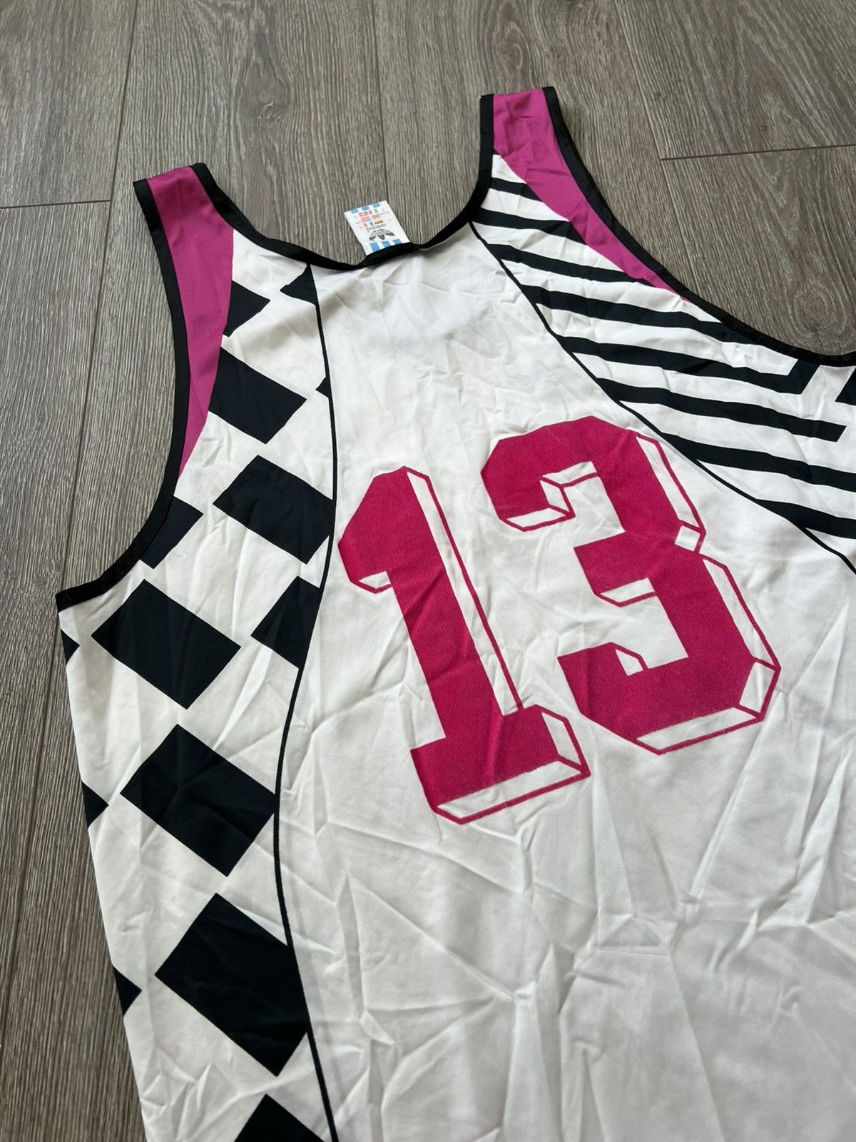 Adidas Vintage 90s Adidas Jersey Tank Top Retro Size US L / EU 52-54 / 3 - 13 Thumbnail