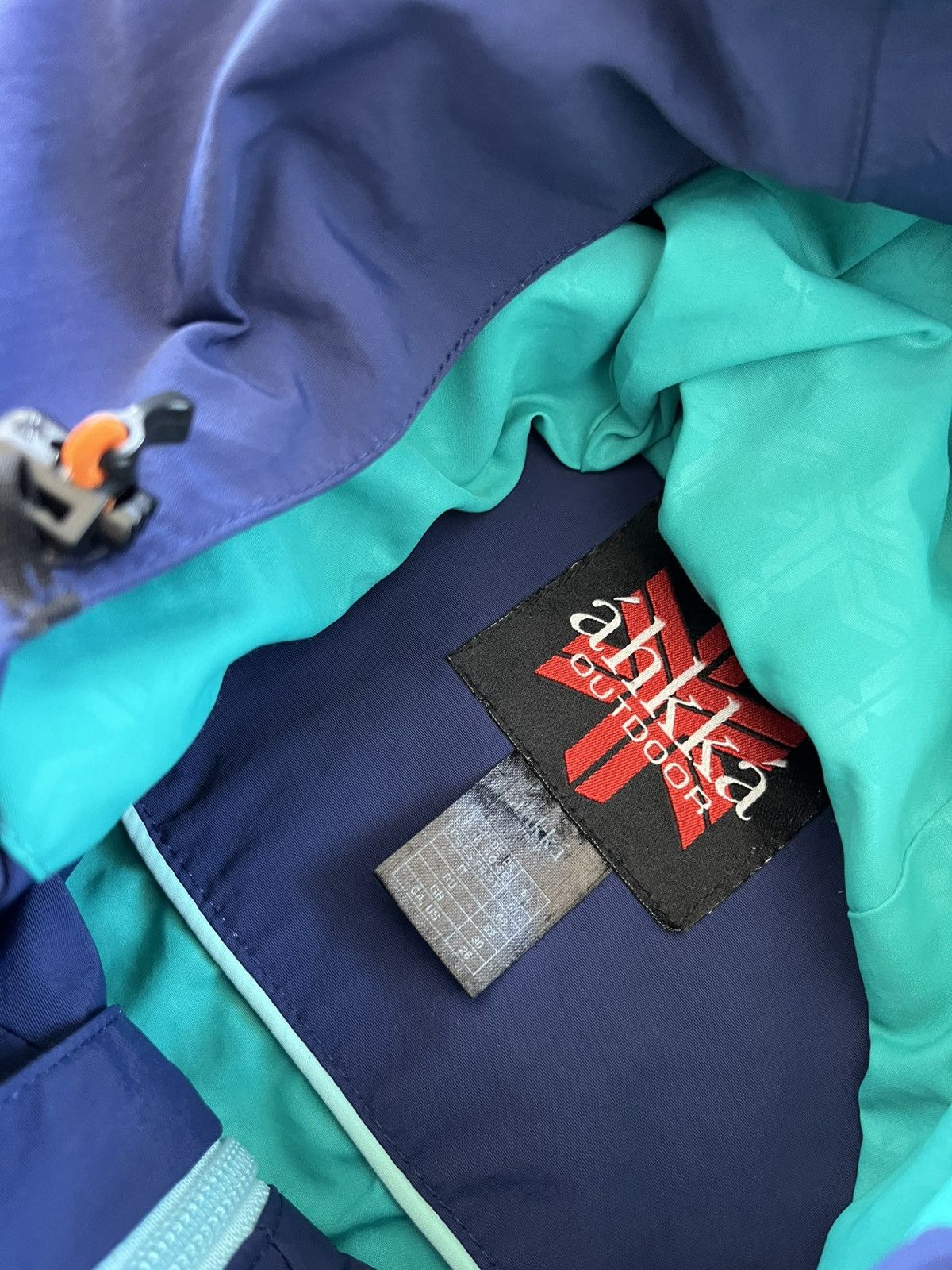 The North Face Ahkka Outdoor Jacket Blue Technical Windbreaker Hiking Y2K Size US XXL / EU 58 / 5 - 15 Thumbnail