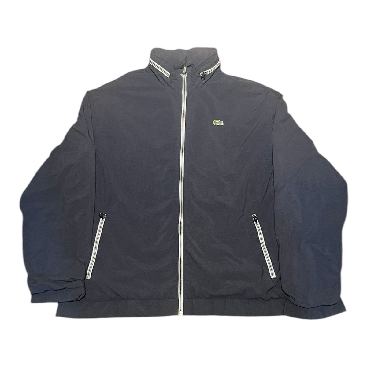 Lacoste × Vintage Lacoste Classic Light Hooded Zippered Jacket Size US XL / EU 56 / 4 - 1 Thumbnail