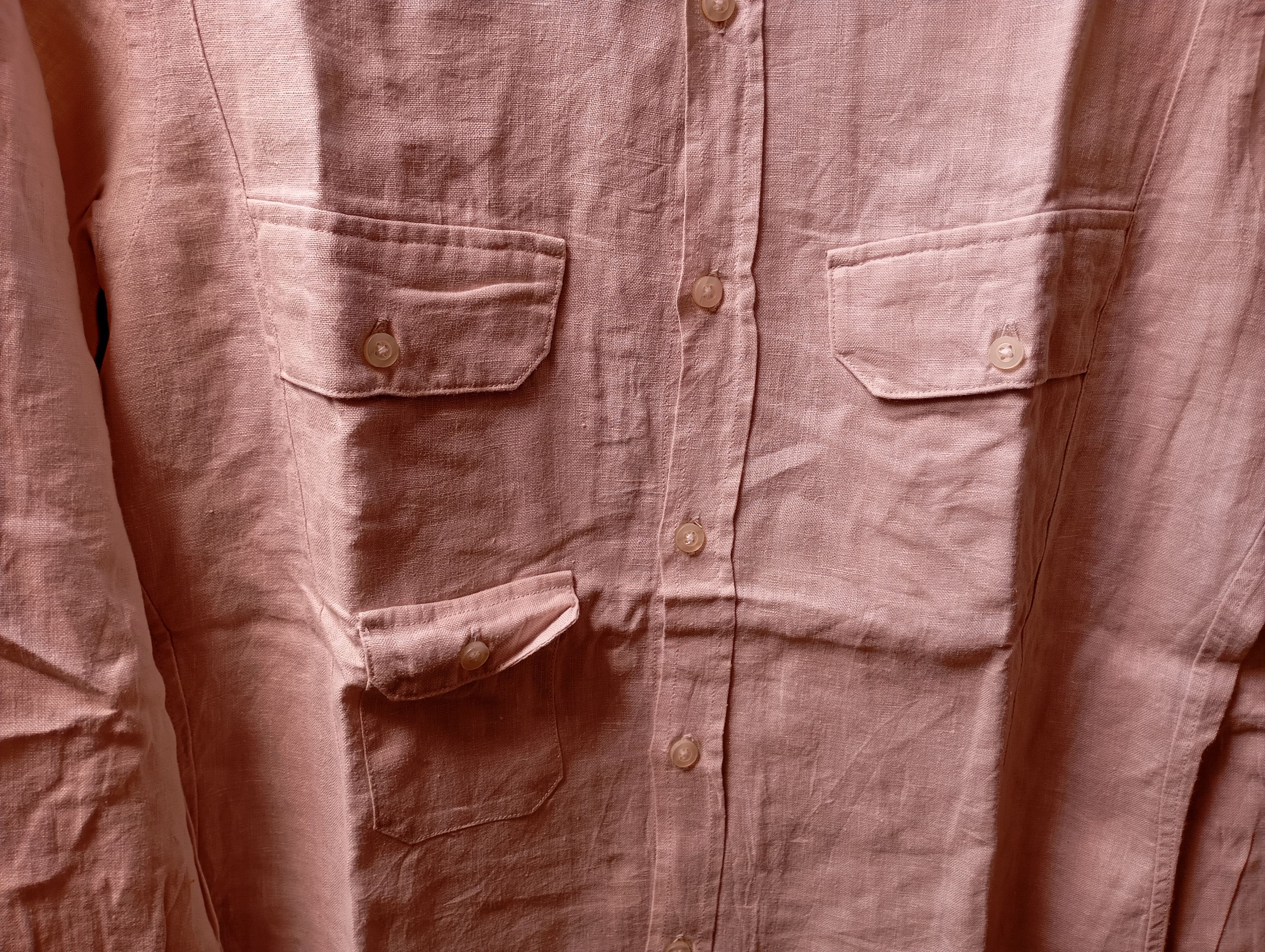 Neil Barrett Linen Black Barrett by Neil Barrett 3 Pocket Shirts Size US S / EU 44-46 / 1 - 2 Thumbnail