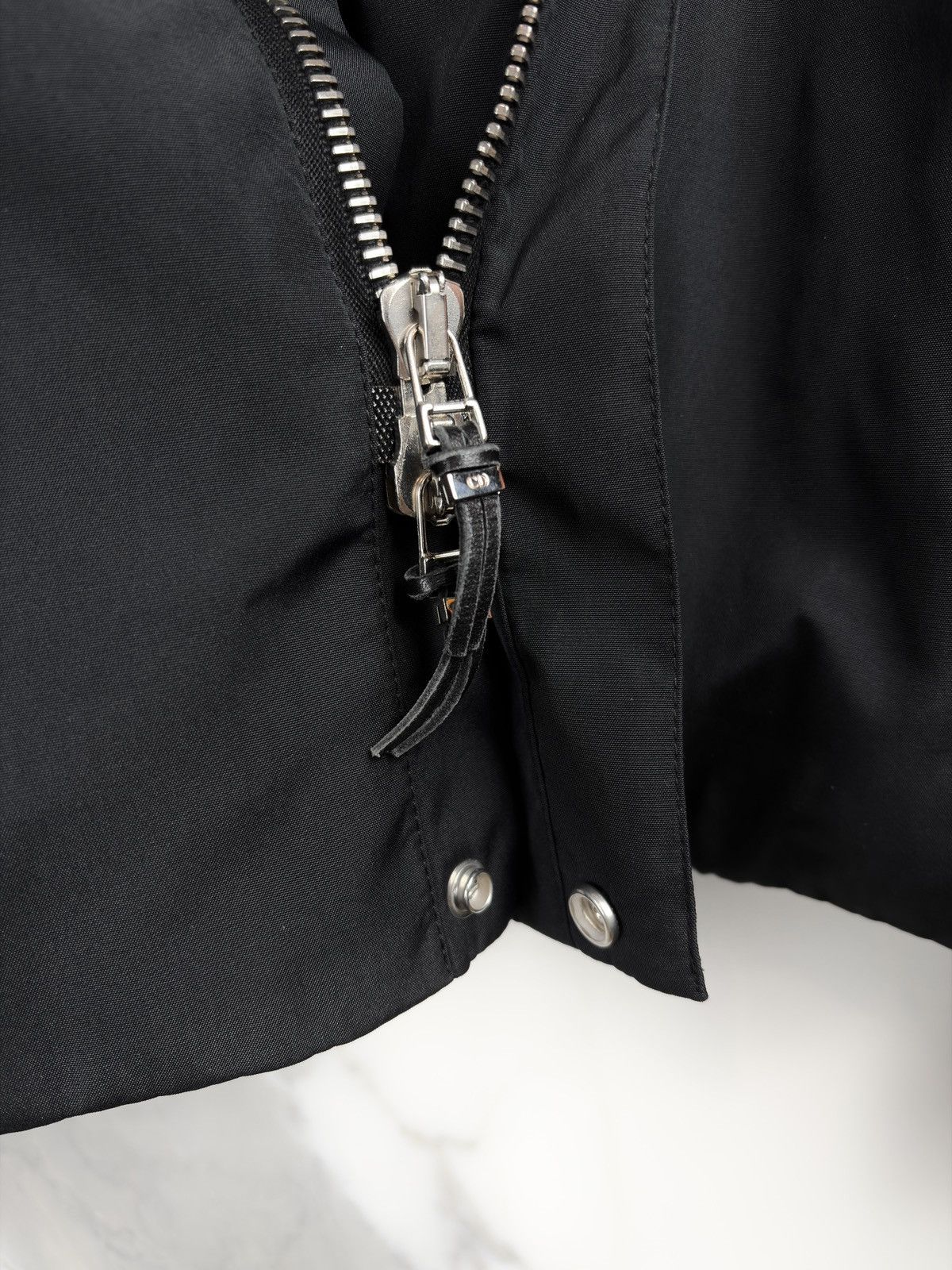 Dior × Hedi Slimane SS03 Dior Homme Follow Me Hedi Slimane Silk Zip Jacket Size US M / EU 48-50 / 2 - 5 Thumbnail