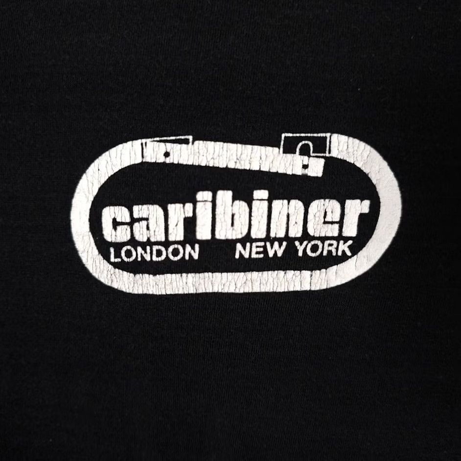 Vintage VINTAGE Screen Stars T Shirt Mens Medium Black Caribiner Mountain Climbing Made In USA Size US M / EU 48-50 / 2 - 3 Thumbnail