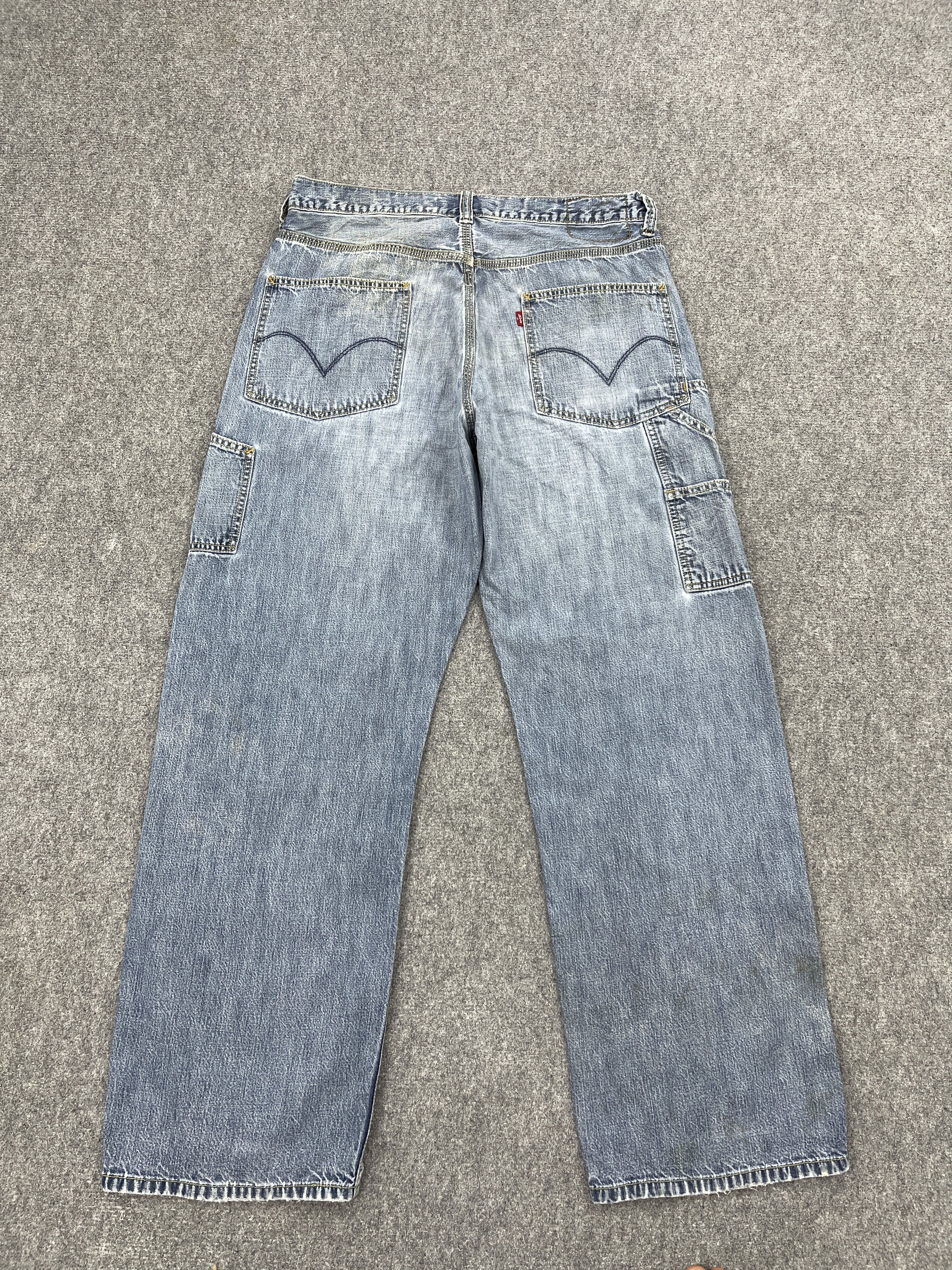 Levi's Vintage Levis Carpenter Loose Straight Jeans DP2570 Size US 32 / EU 48 - 3 Thumbnail