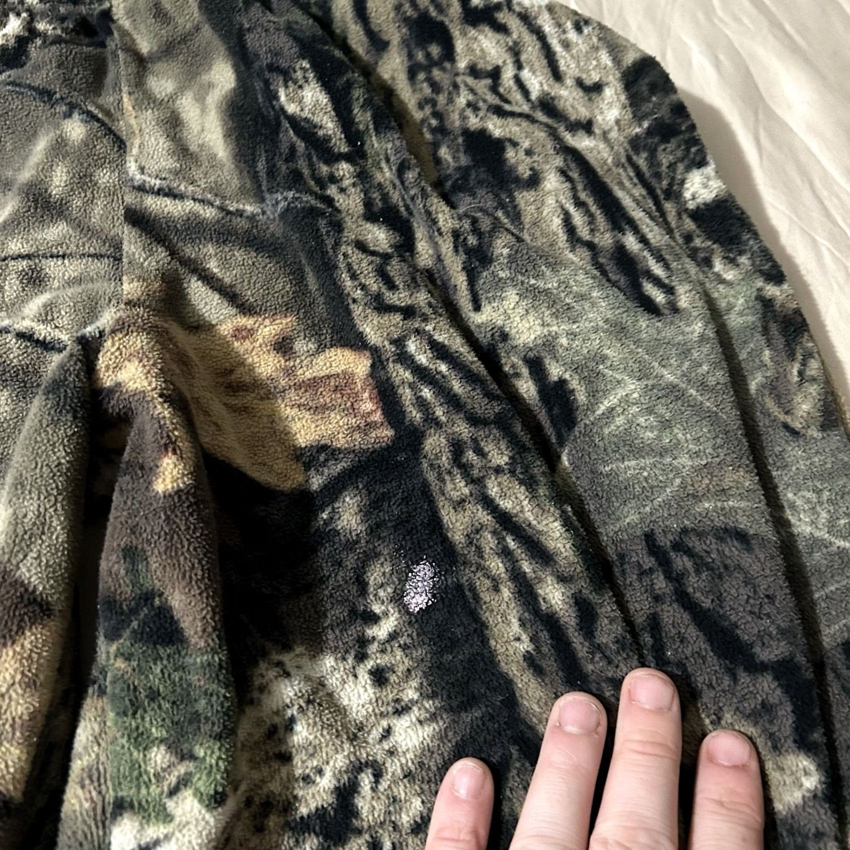 Vintage VINTAGE Mossy Oak Camo Baggy Fleece Sweatpants Women M Brown Size Medium Pants Size 32" / US 10 / IT 46 - 3 Thumbnail
