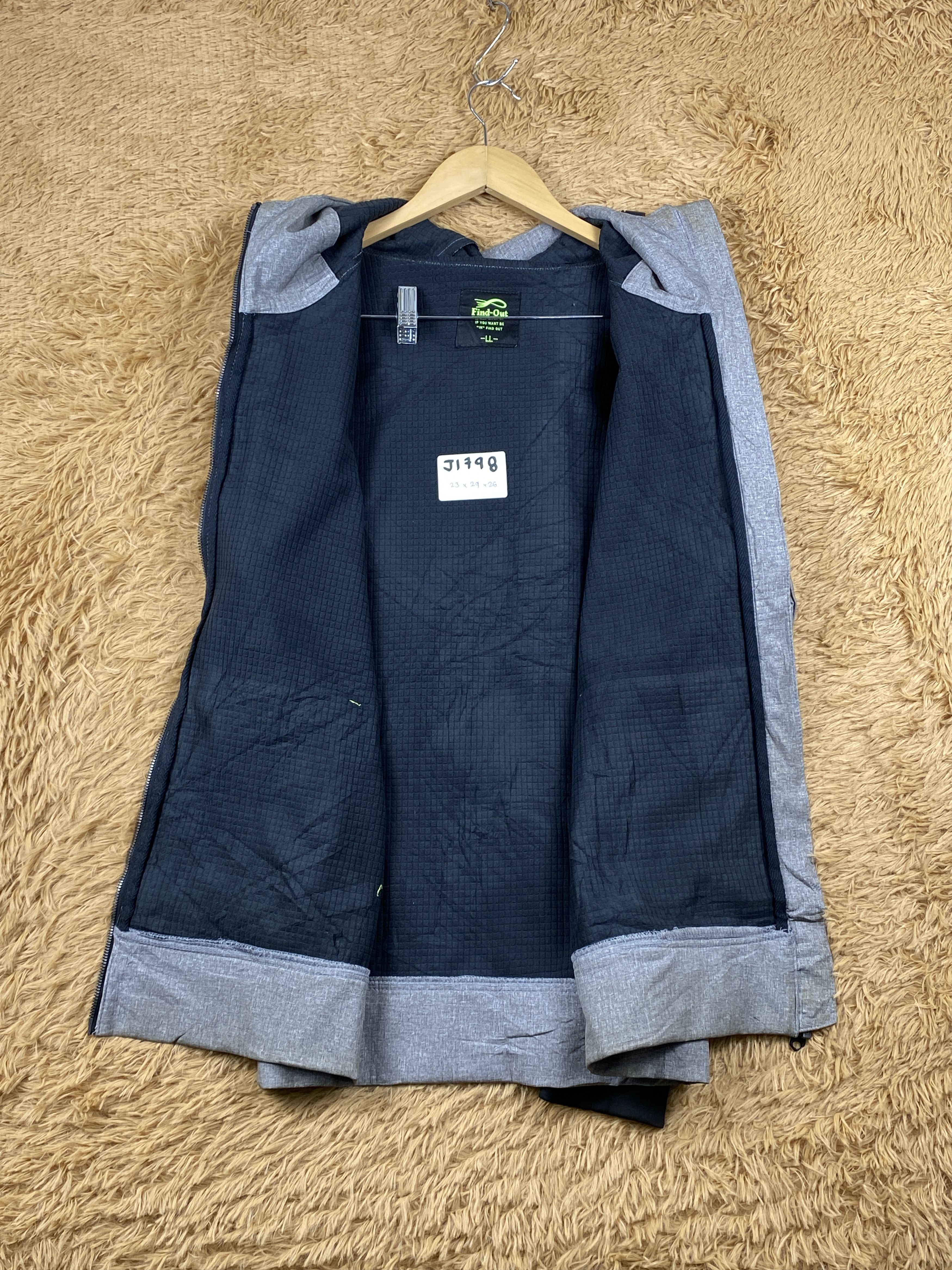 Japanese Brand × Vintage Vintage Find-Out Hoodie Zip Up Jacket Size US S / EU 44-46 / 1 - 6 Thumbnail