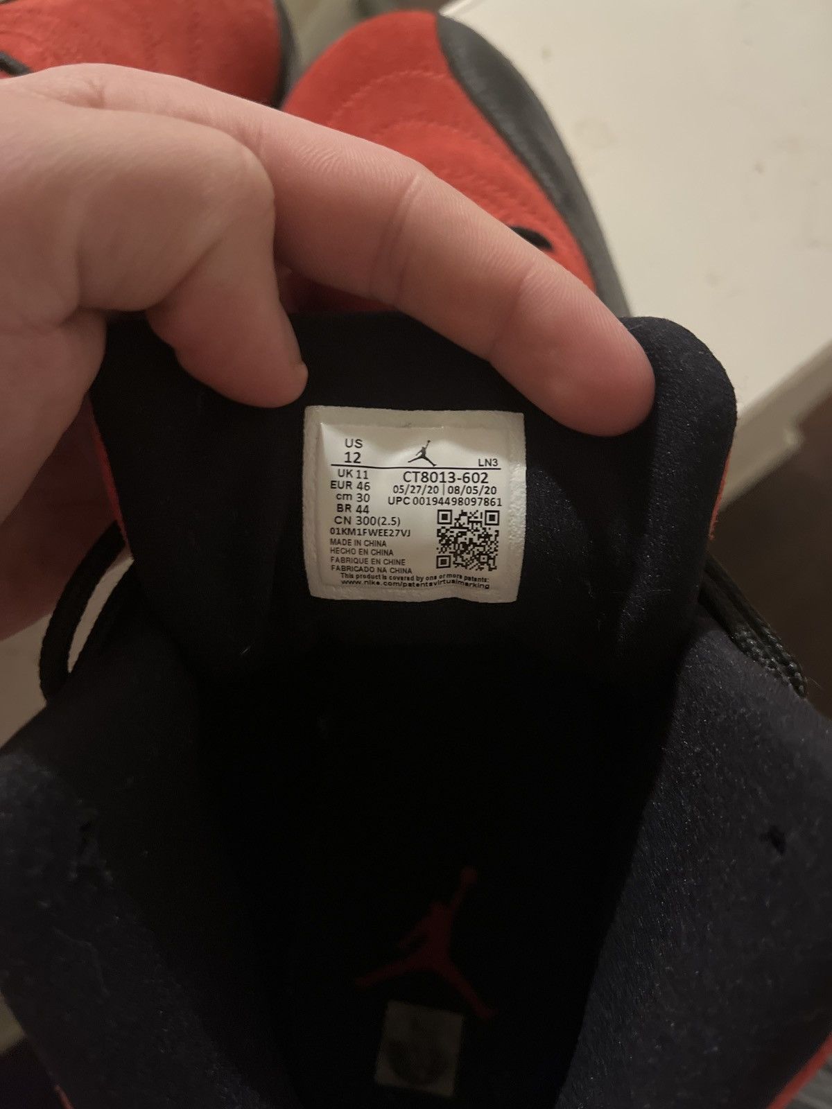Jordan Brand Jordan 12 “Reverse Flu Game” Size US 12 / EU 45 - 2 Thumbnail