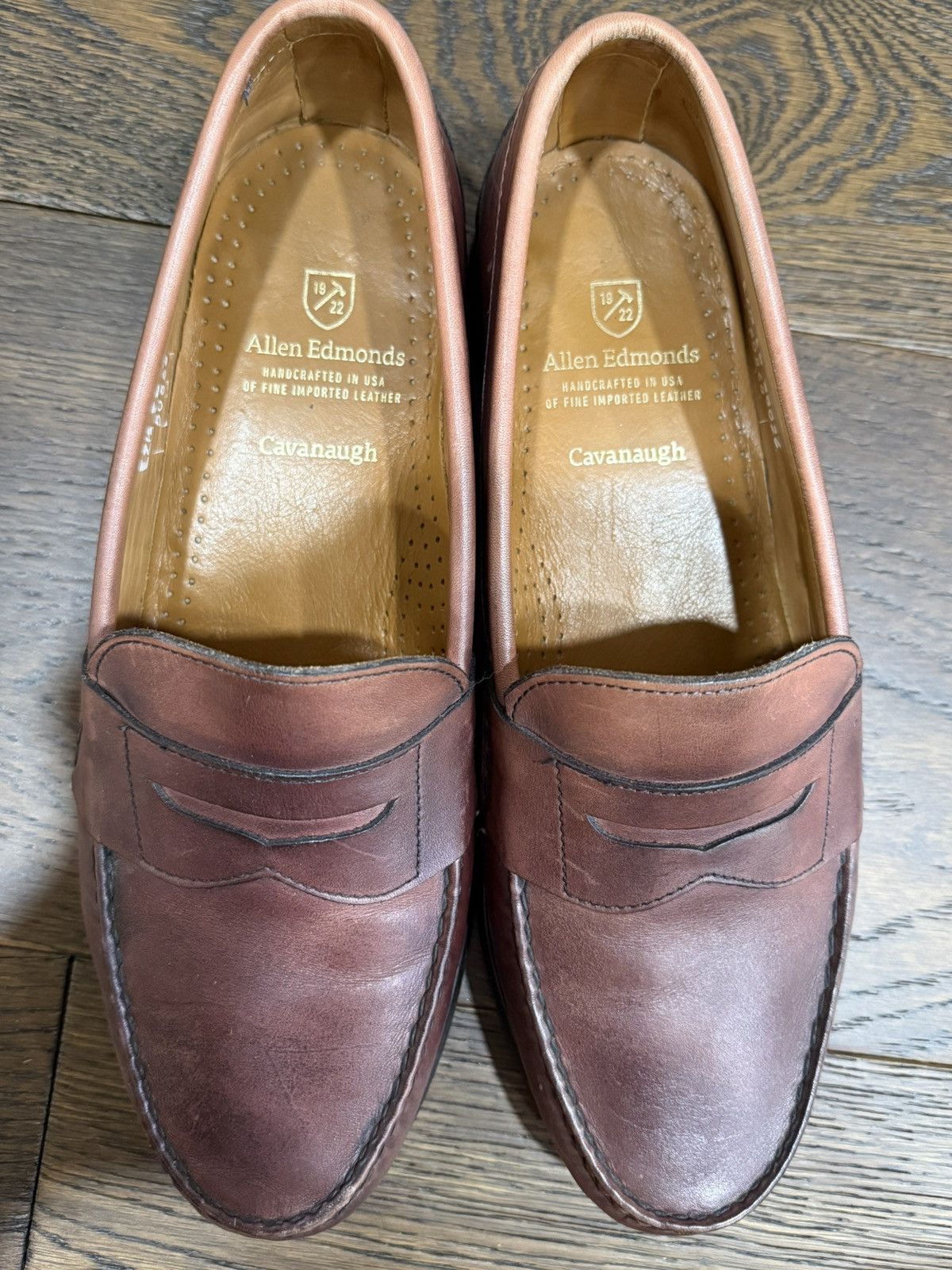 Allen Edmonds Penny Loafers - Allen Edmonds - Oxblood Size US 9.5 / EU 42-43 - 6 Thumbnail