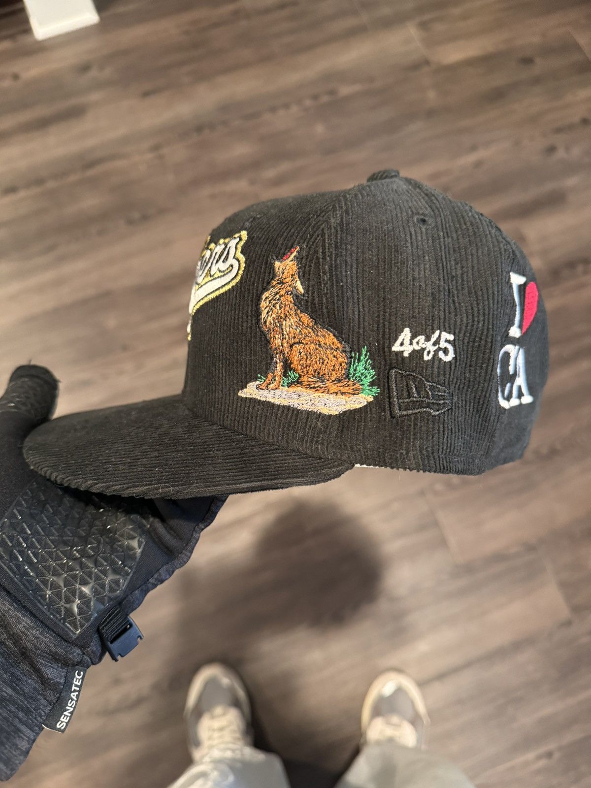 New Era Embroidered Dodgers Fitted Size ONE SIZE - 2 Thumbnail