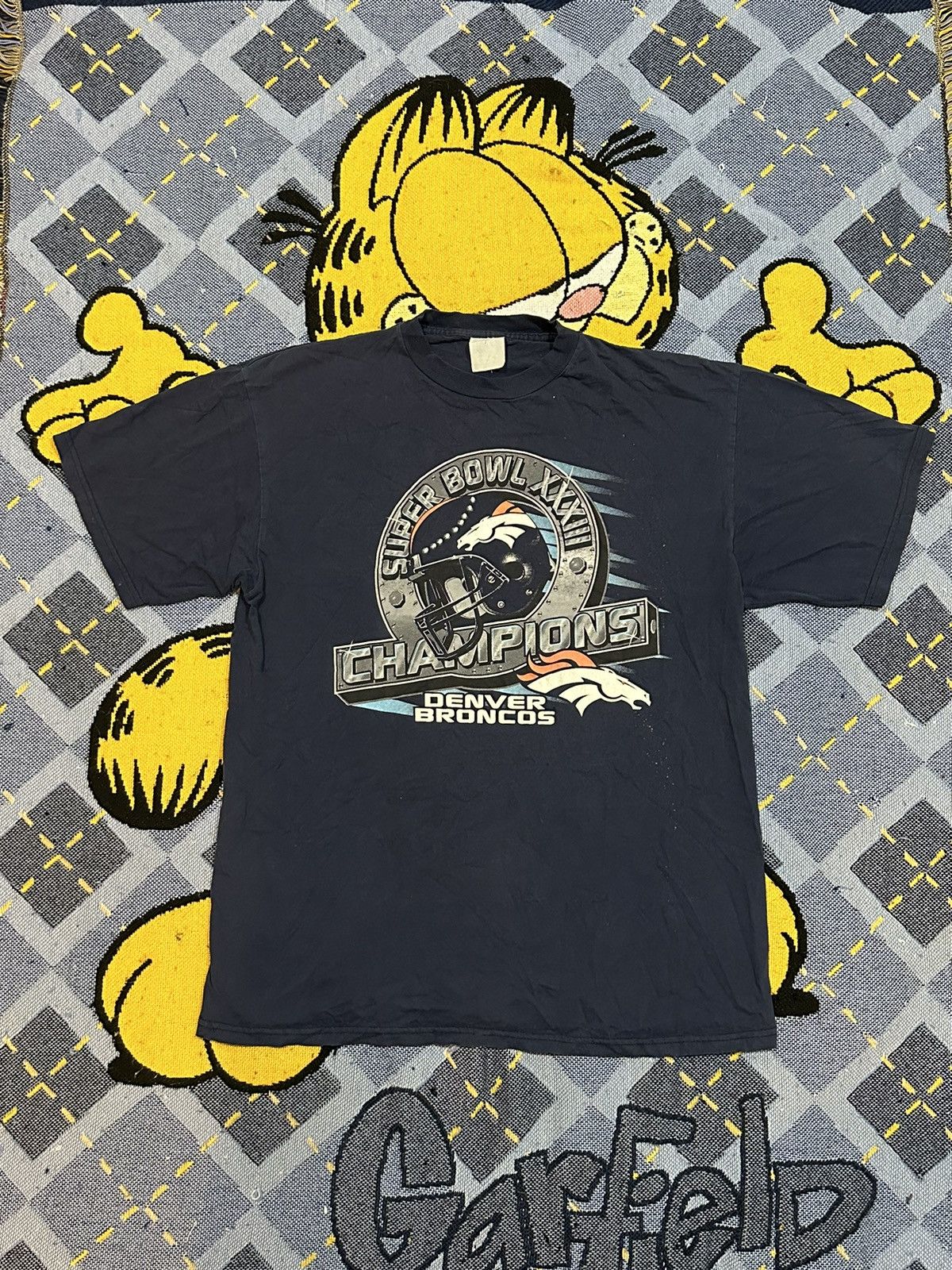 NFL Vintage Denver Broncos Super-Bowl Champions Shirt Size US XL / EU 56 / 4 - 1 Thumbnail