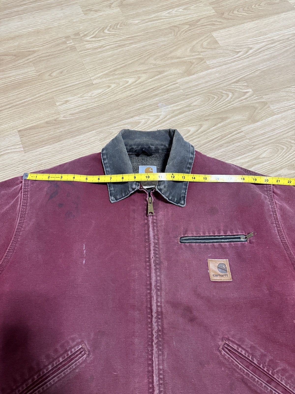 Carhartt Carhartt CRI Detroit Jacket Crimson Red *RARE* Size US L / EU 52-54 / 3 - 18 Thumbnail