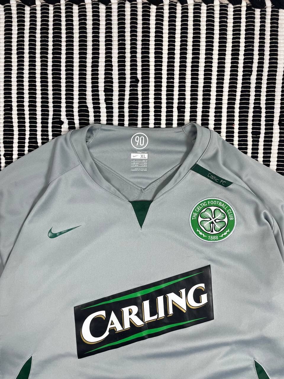Nike Vintage 2008-2009 Nike Celtic Training Jersey Tee T-Shirt Size US XL / EU 56 / 4 - 4 Thumbnail