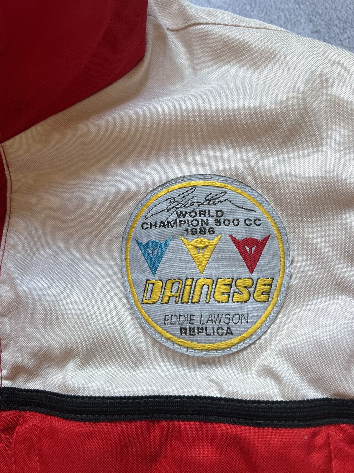 Dainese × Vintage VINTAGE DAINESE EDDIE LAWSON 1986 RACING JACKET Size US M / EU 48-50 / 2 - 6 Thumbnail