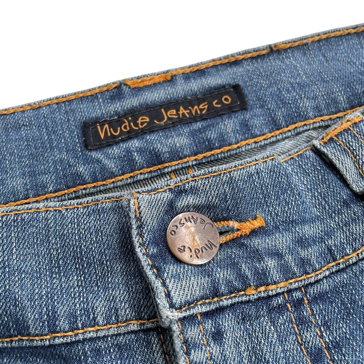 Nudie Jeans Nudie Jeans Thin Finn Sharp Nail Processed Denim Size US 32 / EU 48 - 7 Thumbnail