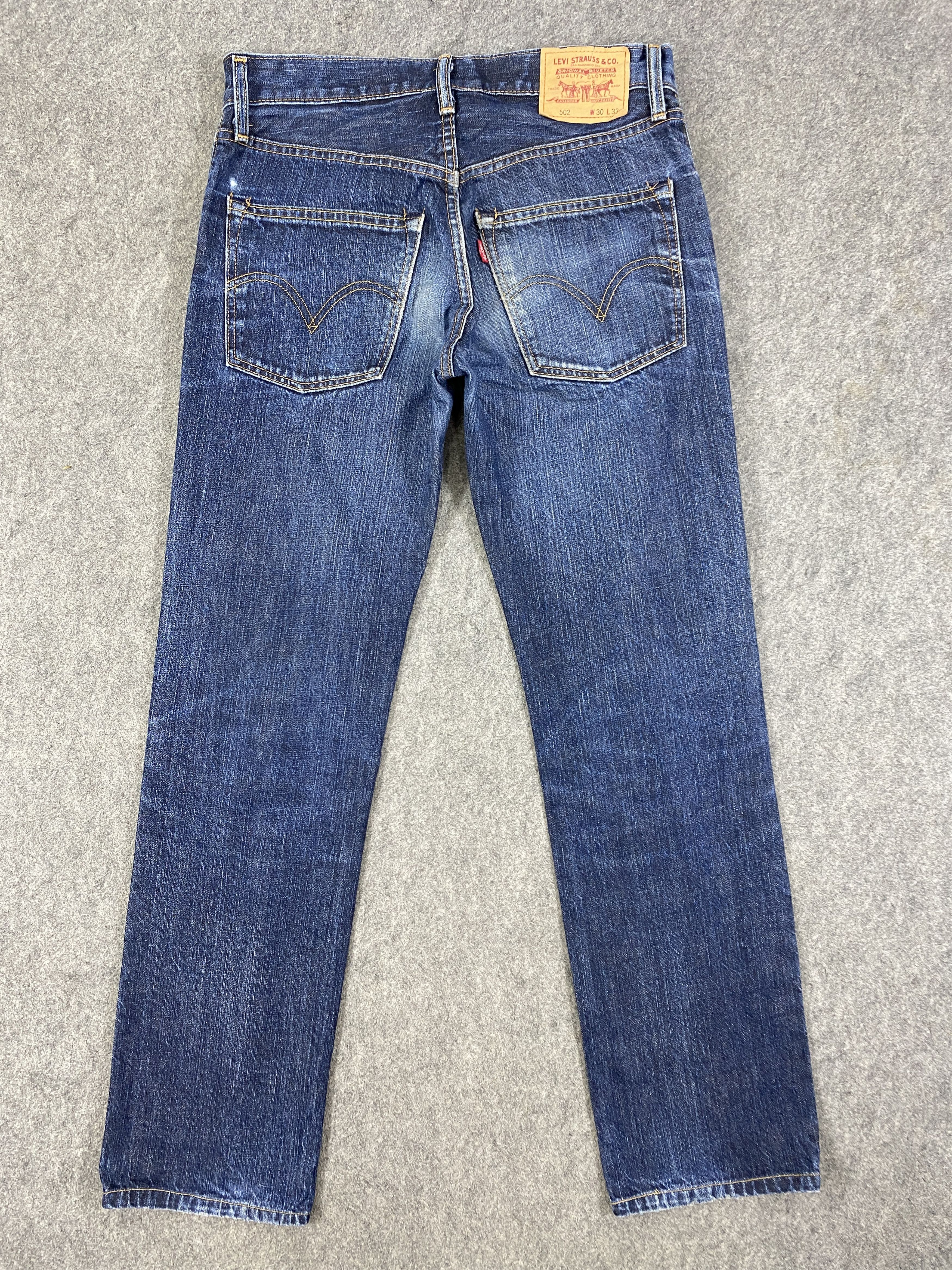 Levi's Faded Blue Vintage Levi's 502 Denim Jeans 32x31 - JN3370 Size US 32 / EU 48 - 2 Thumbnail