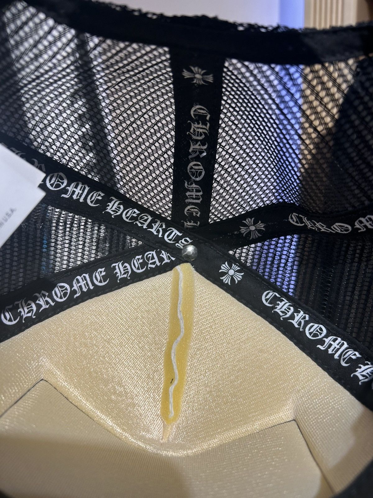 Chrome Hearts Chrome hearts “FUCK” trucker Size ONE SIZE - 5 Thumbnail
